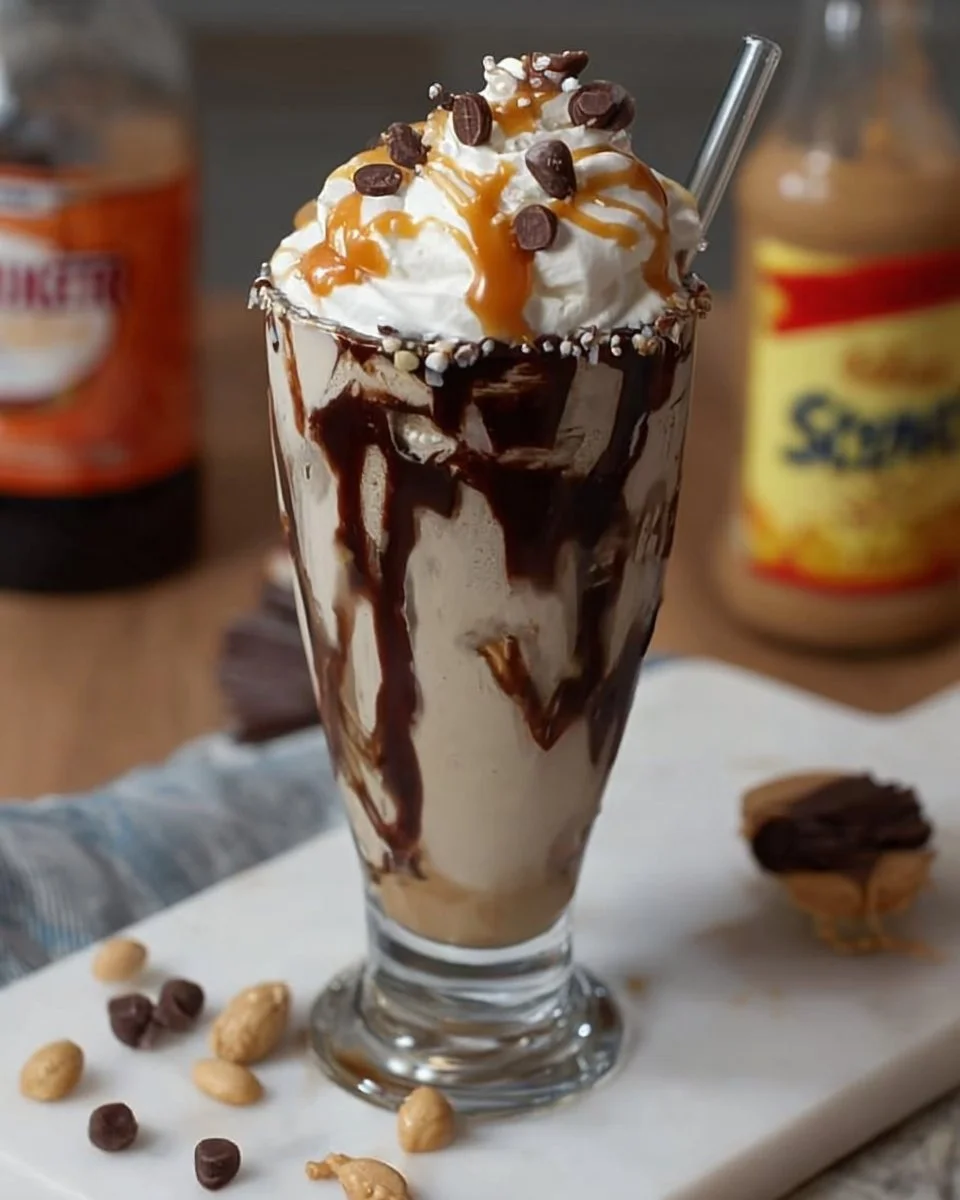 Spiked Peanut Butter Milkshake