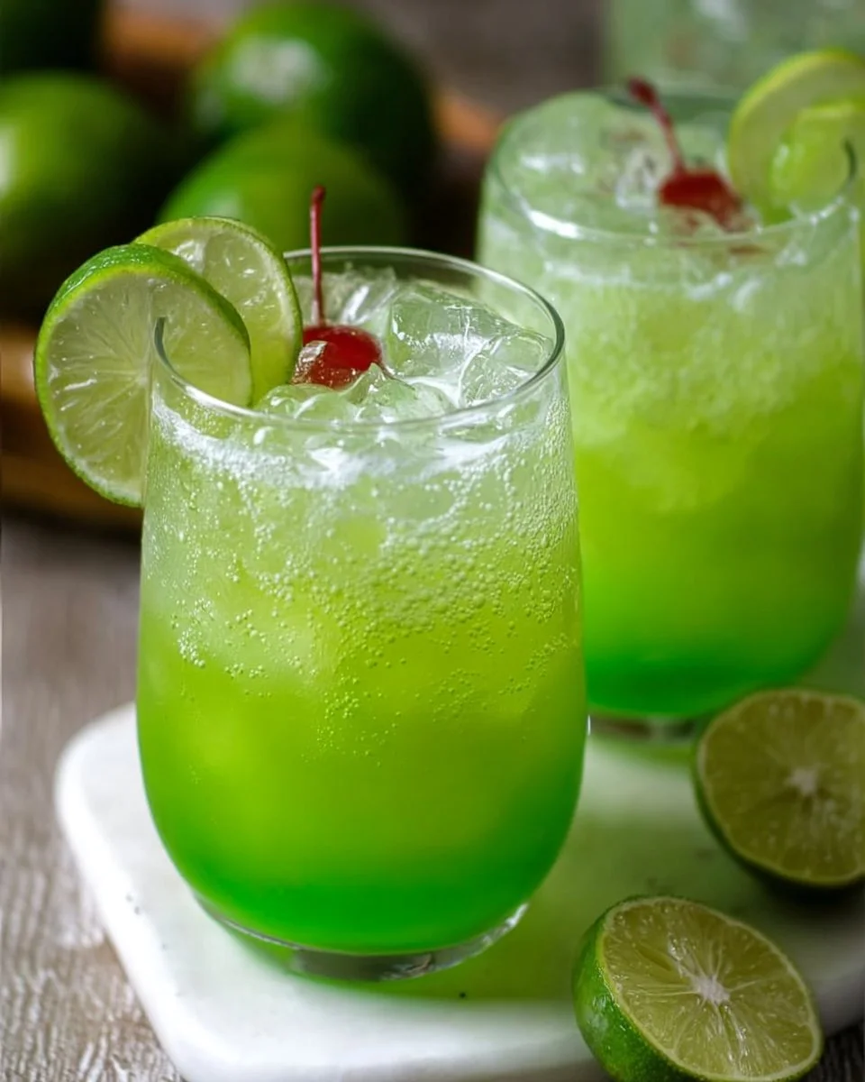 St. Patrick’s Day Midori Sour Cocktails