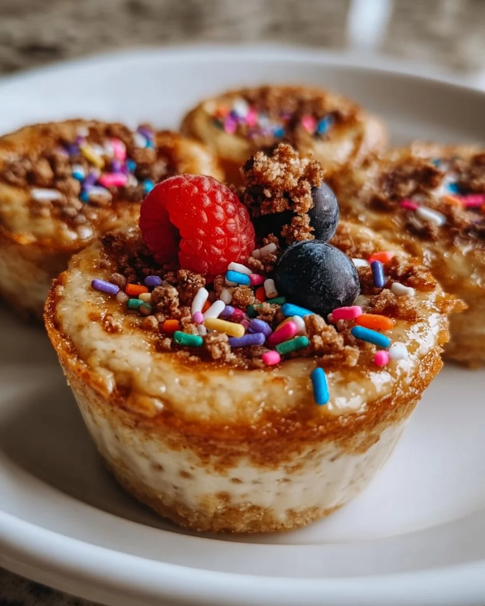 Sugar Cookie Protein Baked Oats
