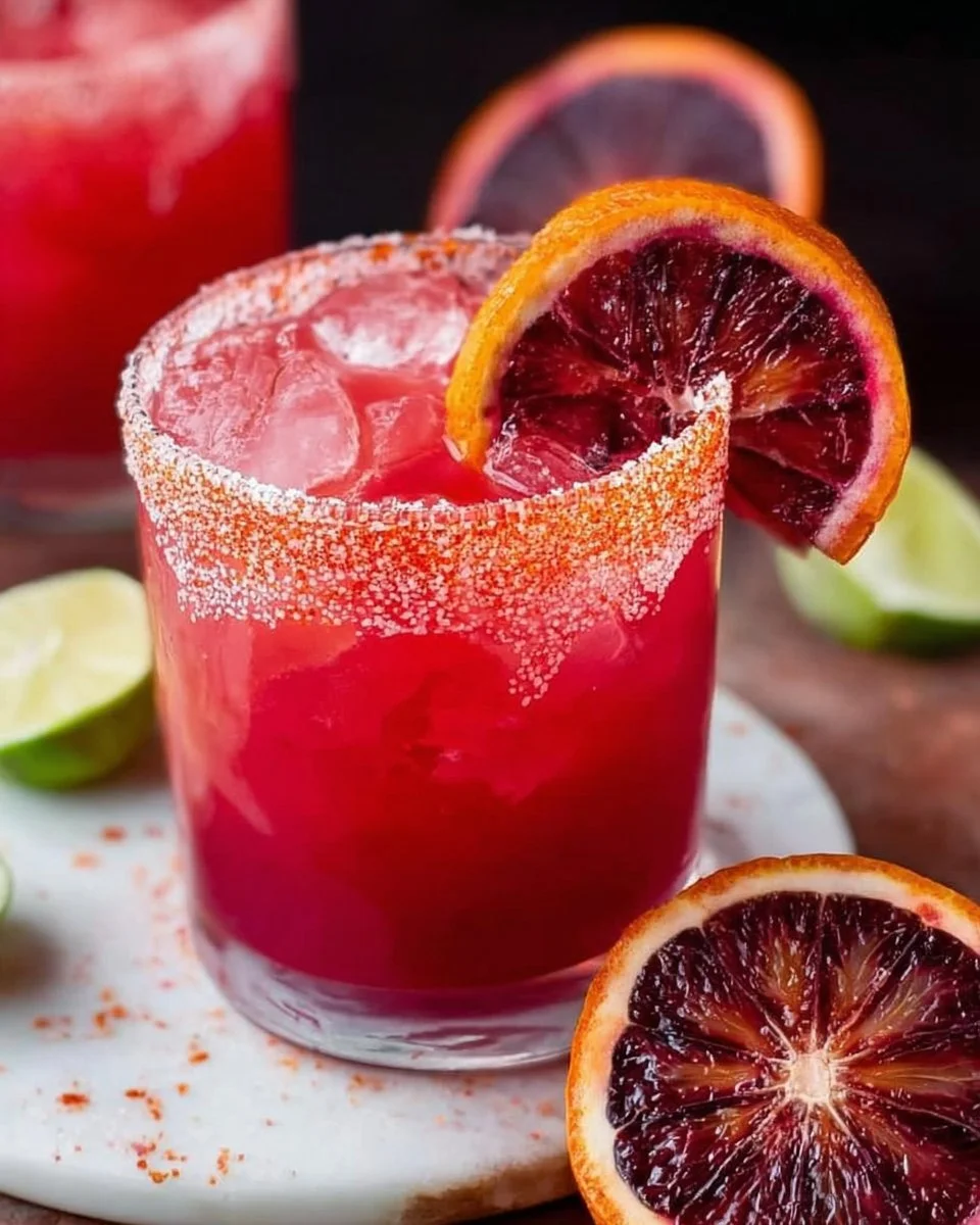 Sweet Blood Orange Margarita