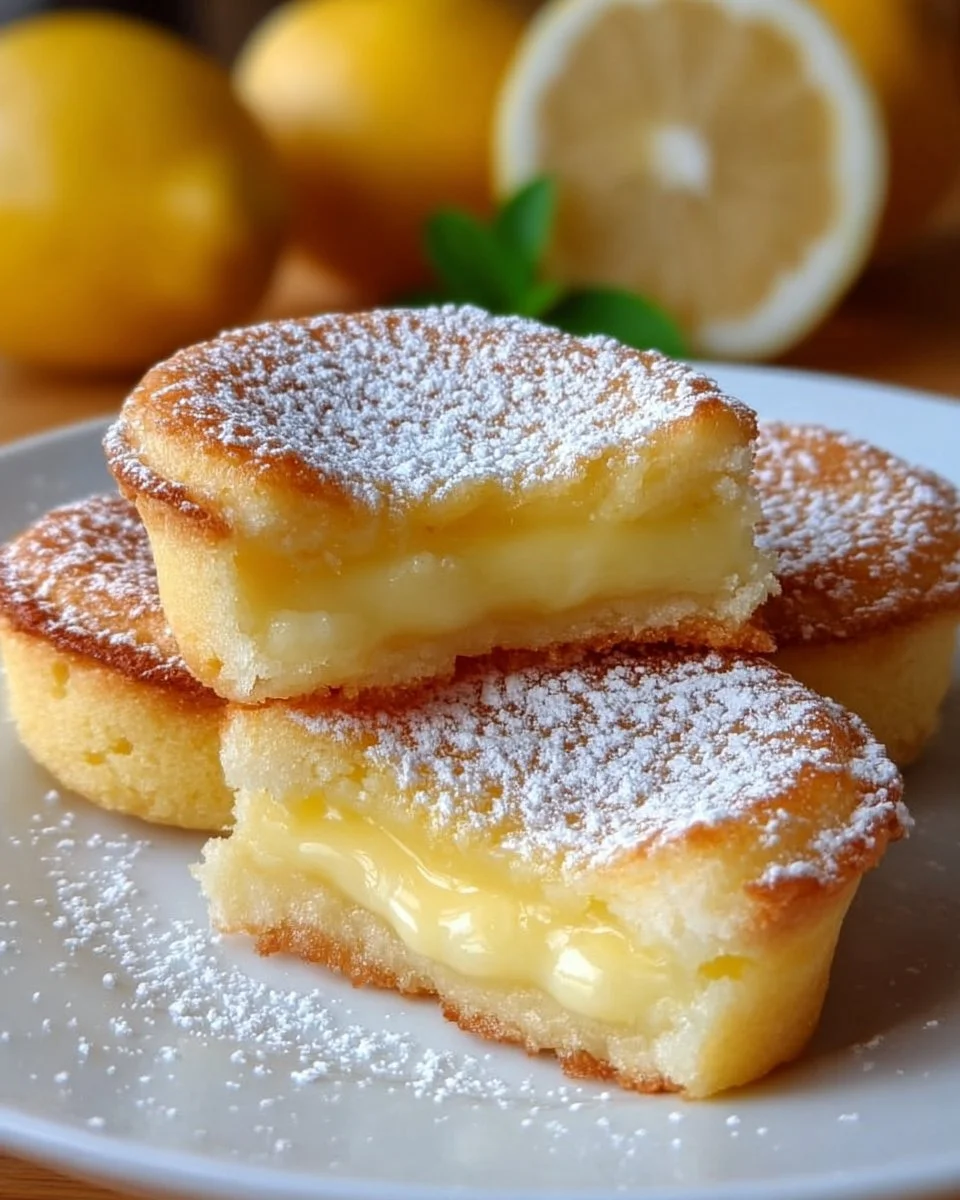 Baby Lemon Impossible Pies