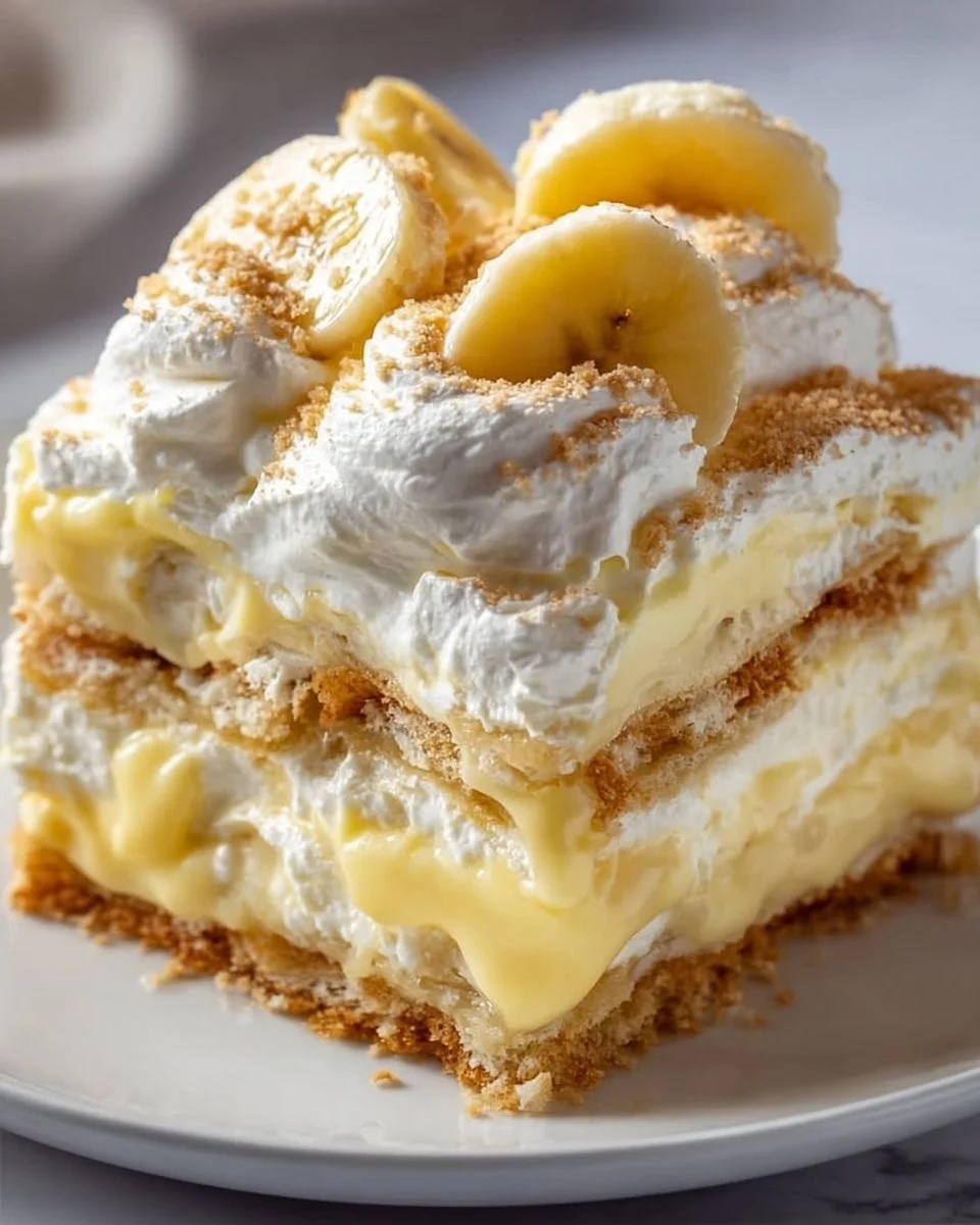 Banana Pudding Lasagna