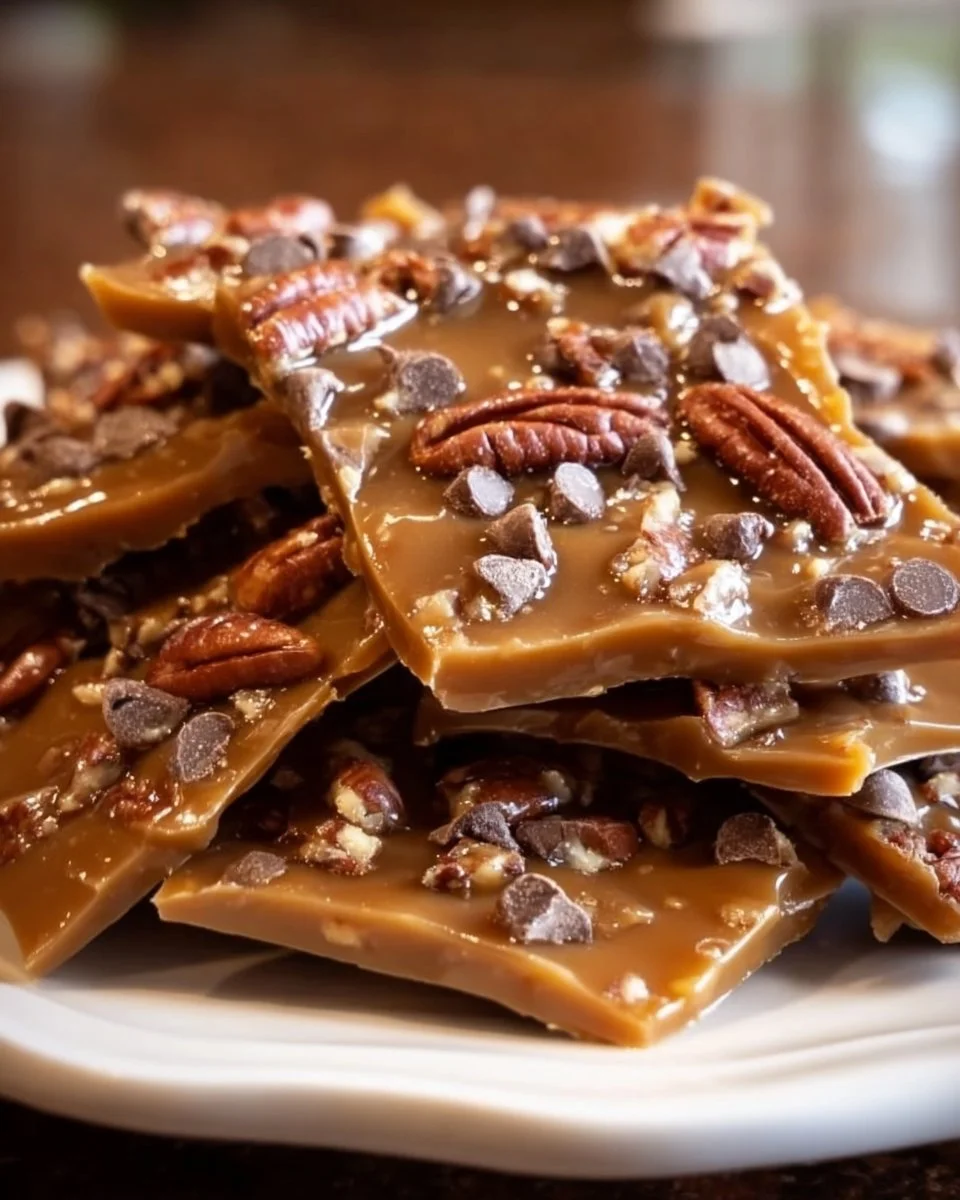 Butter Pecan Toffee Bark