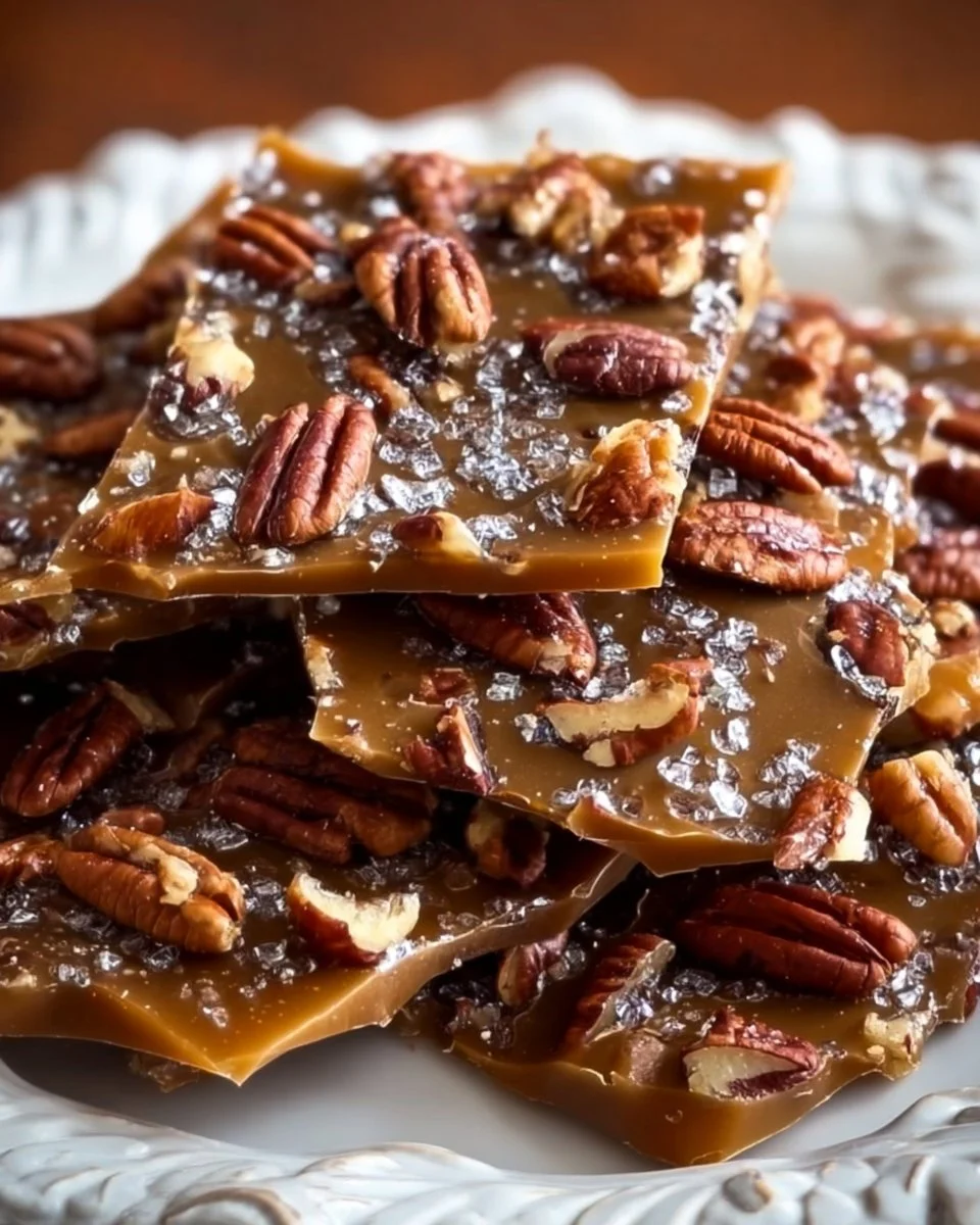 Butter Pecan Toffee Bark