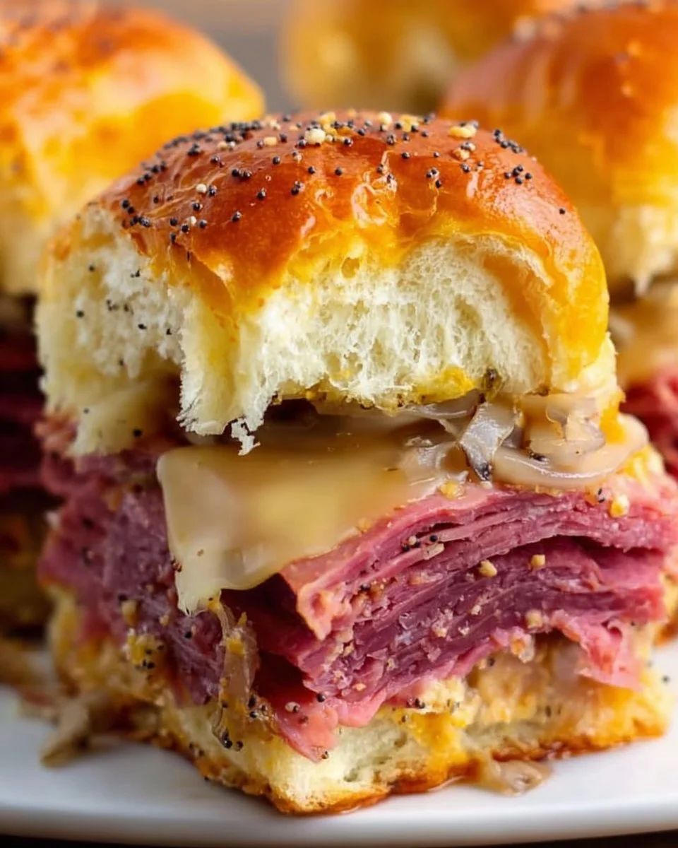 Corned Beef Sliders Recipe