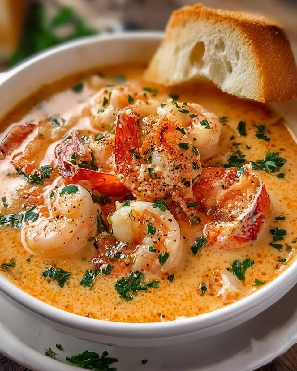 Crab and Shrimp Seafood Bisque