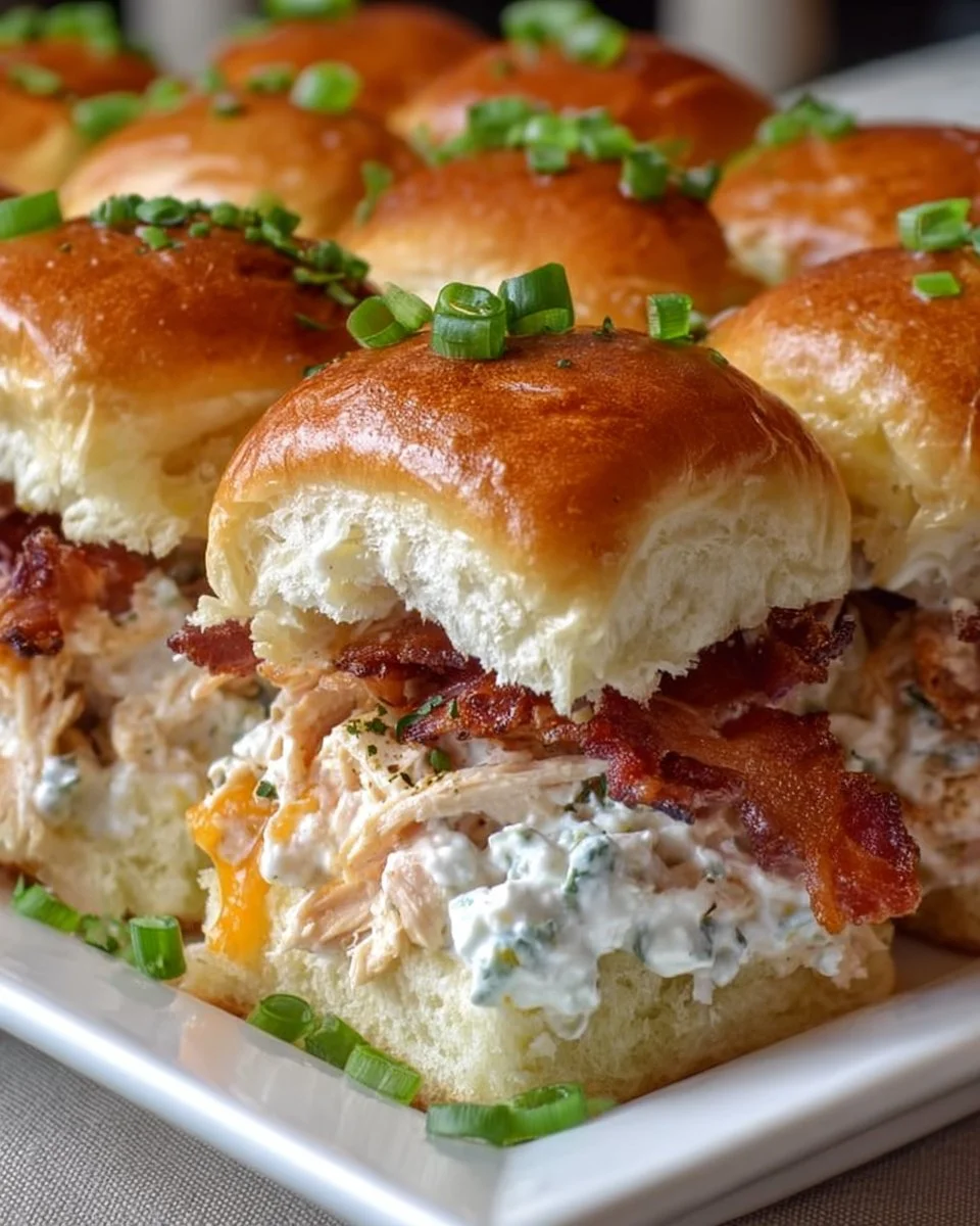 Crack Chicken Sliders