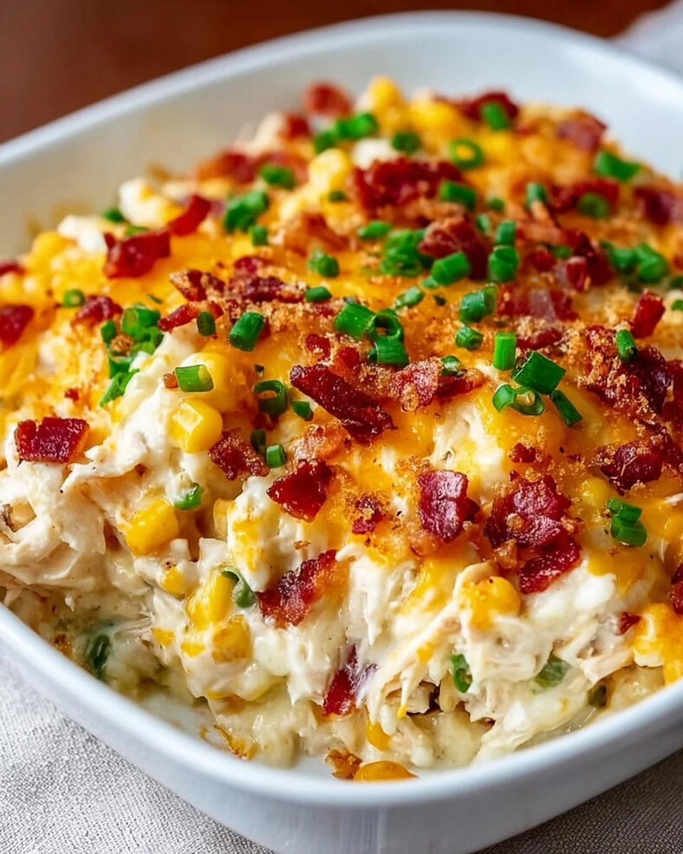 Creamy Crack Chicken Casserole