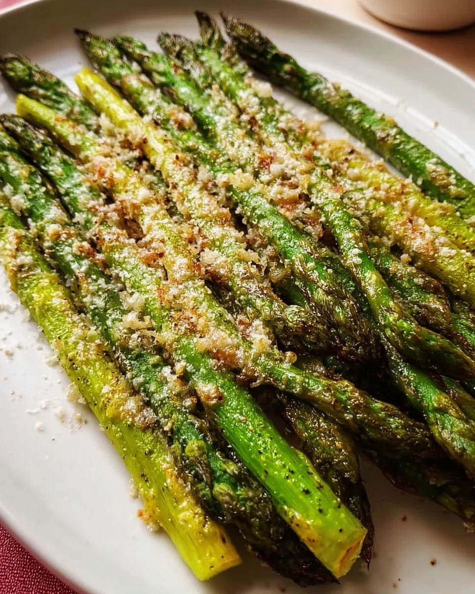 Golden Parmesan Roasted Asparagus