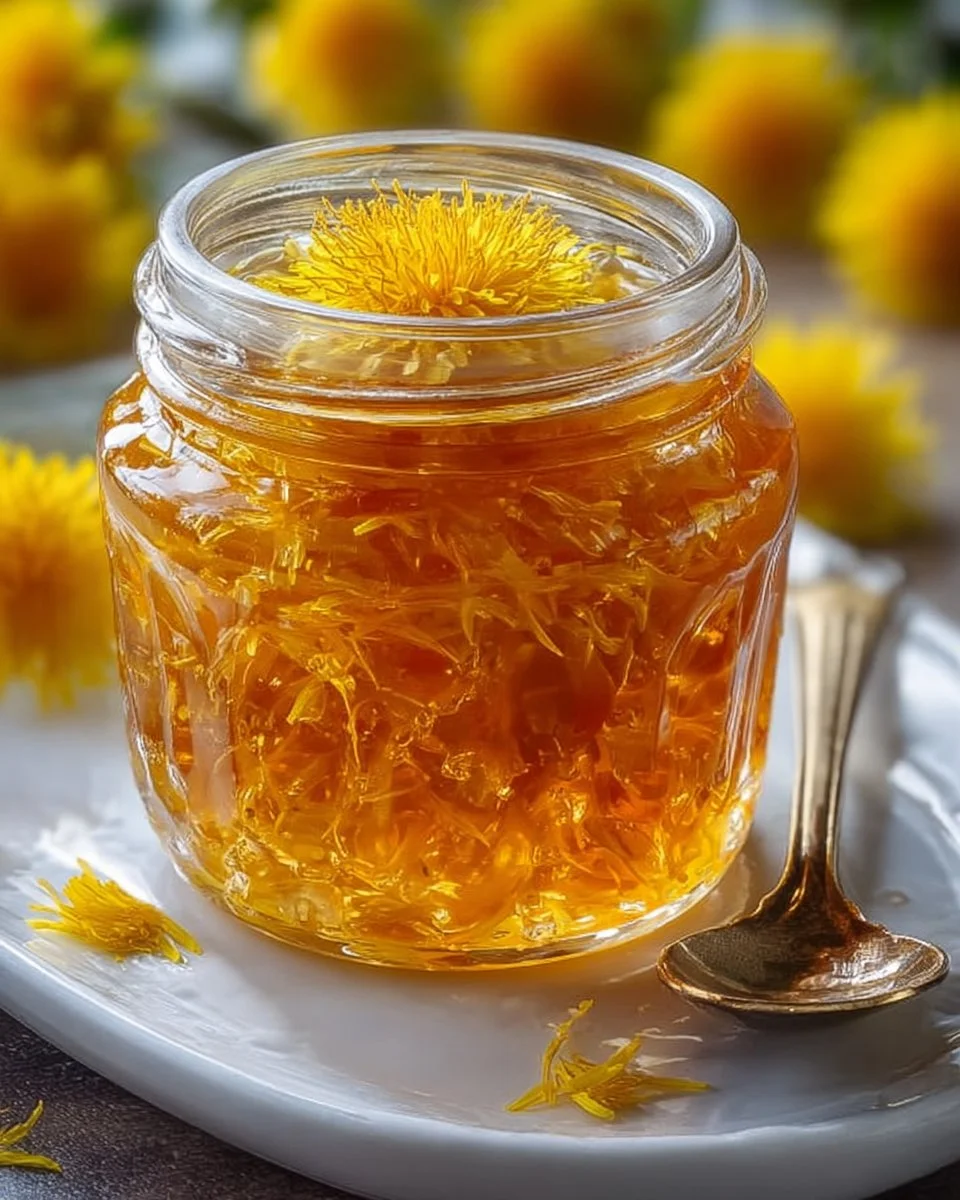 Homemade Dandelion Jelly Recipe: A Delightful Treat