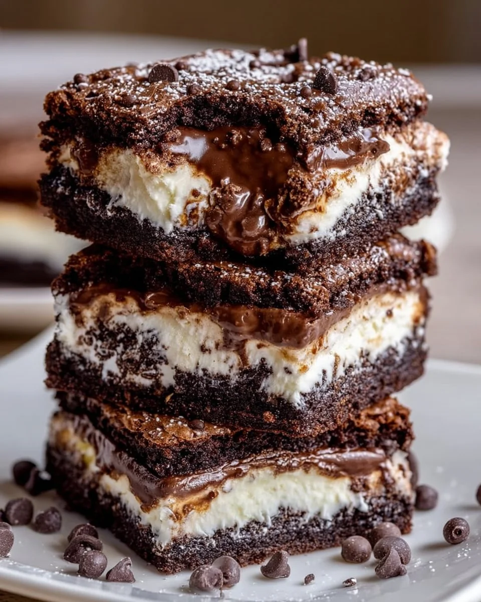 Ice Cream Sandwiches Made with Homemade Brownies