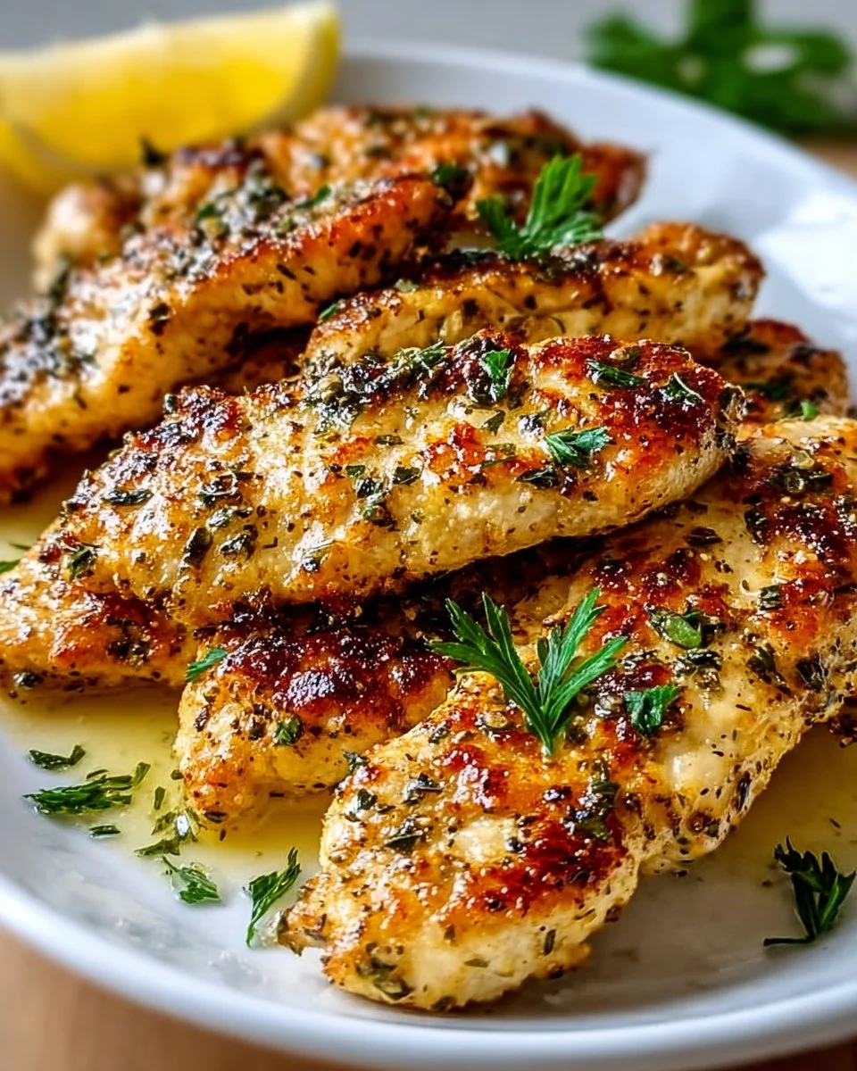 Juicy Greek Chicken Tenders: A Flavorful Healthy Delight