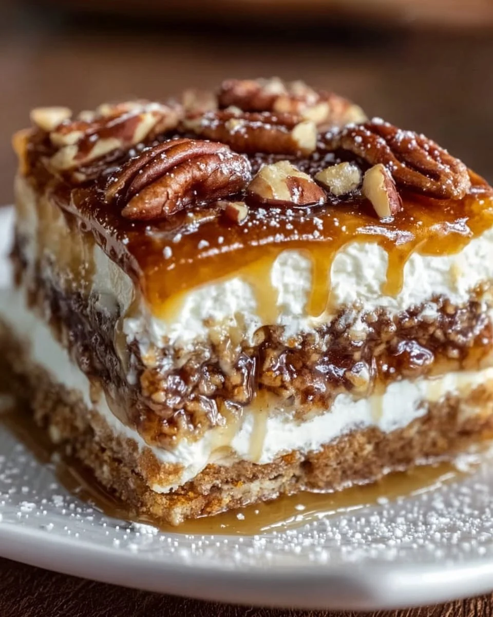 Pecan Pie Lasagna – A No-Bake Dream Dessert