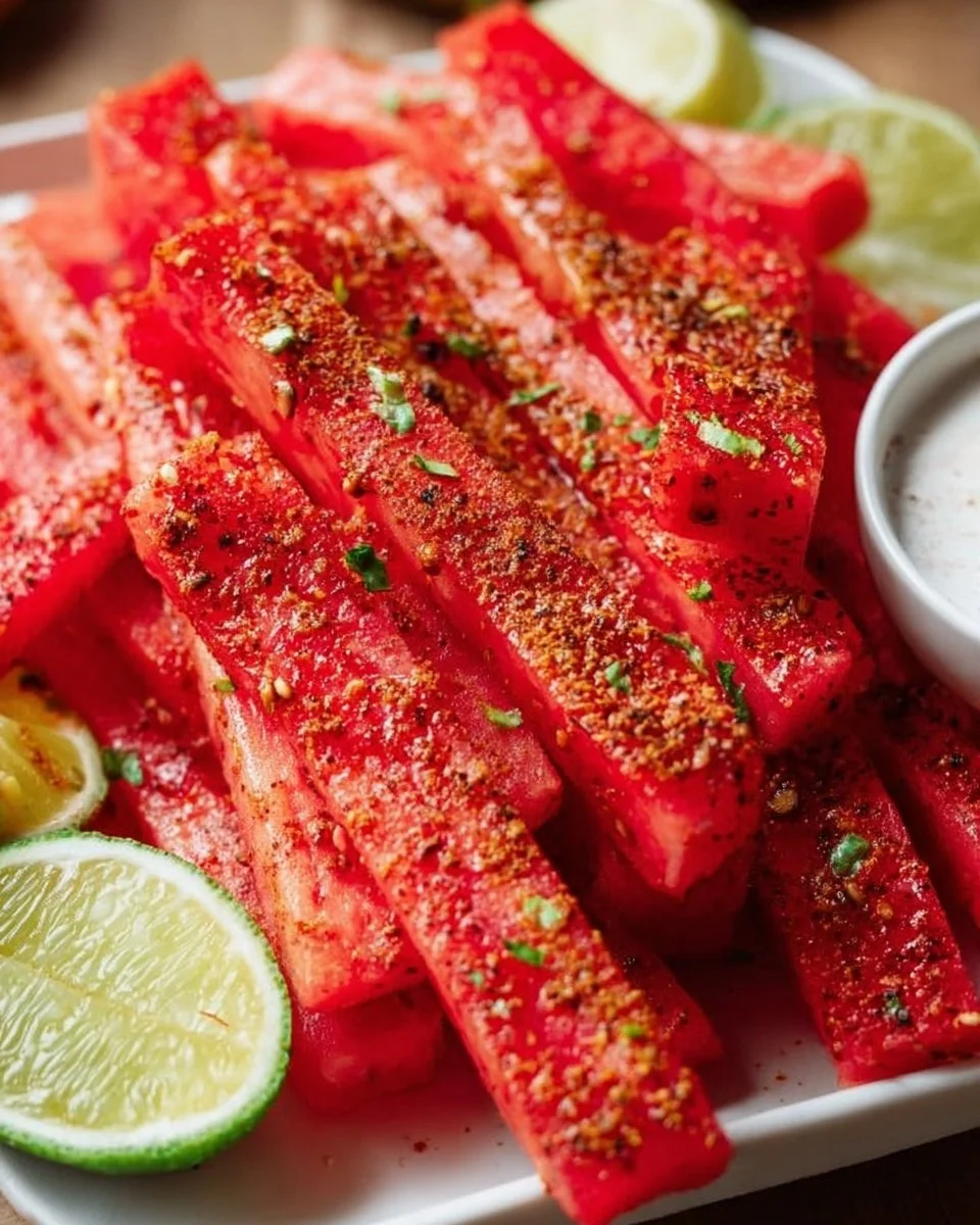 Spicy Watermelon Fries