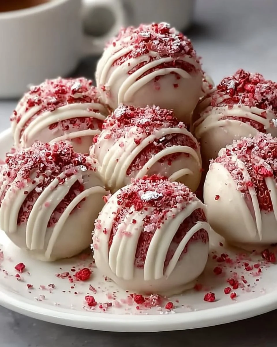 Strawberry Cheesecake Truffle Balls