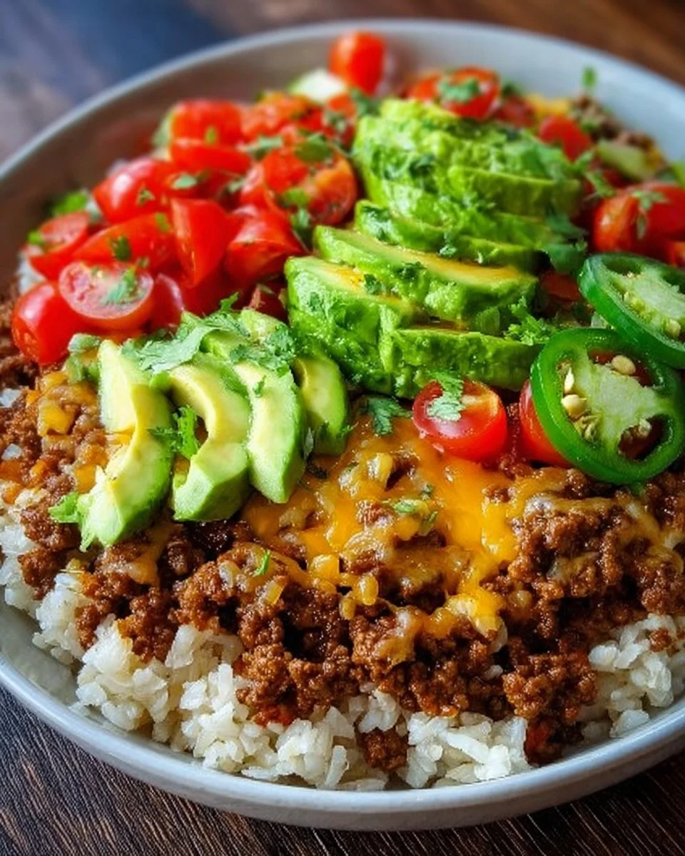 Taco Rice Bowl
