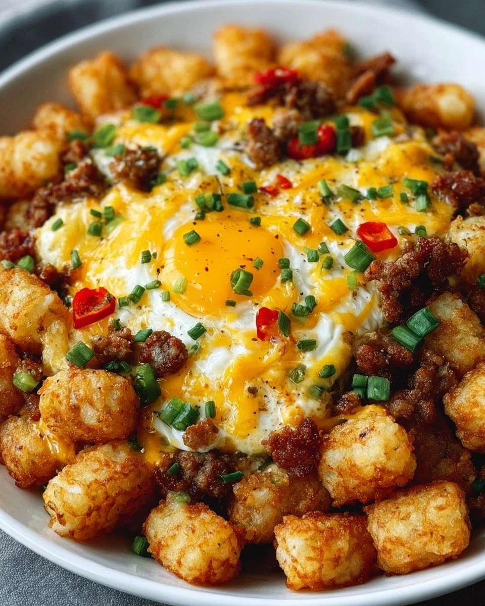 Tater Tot Breakfast Bowl