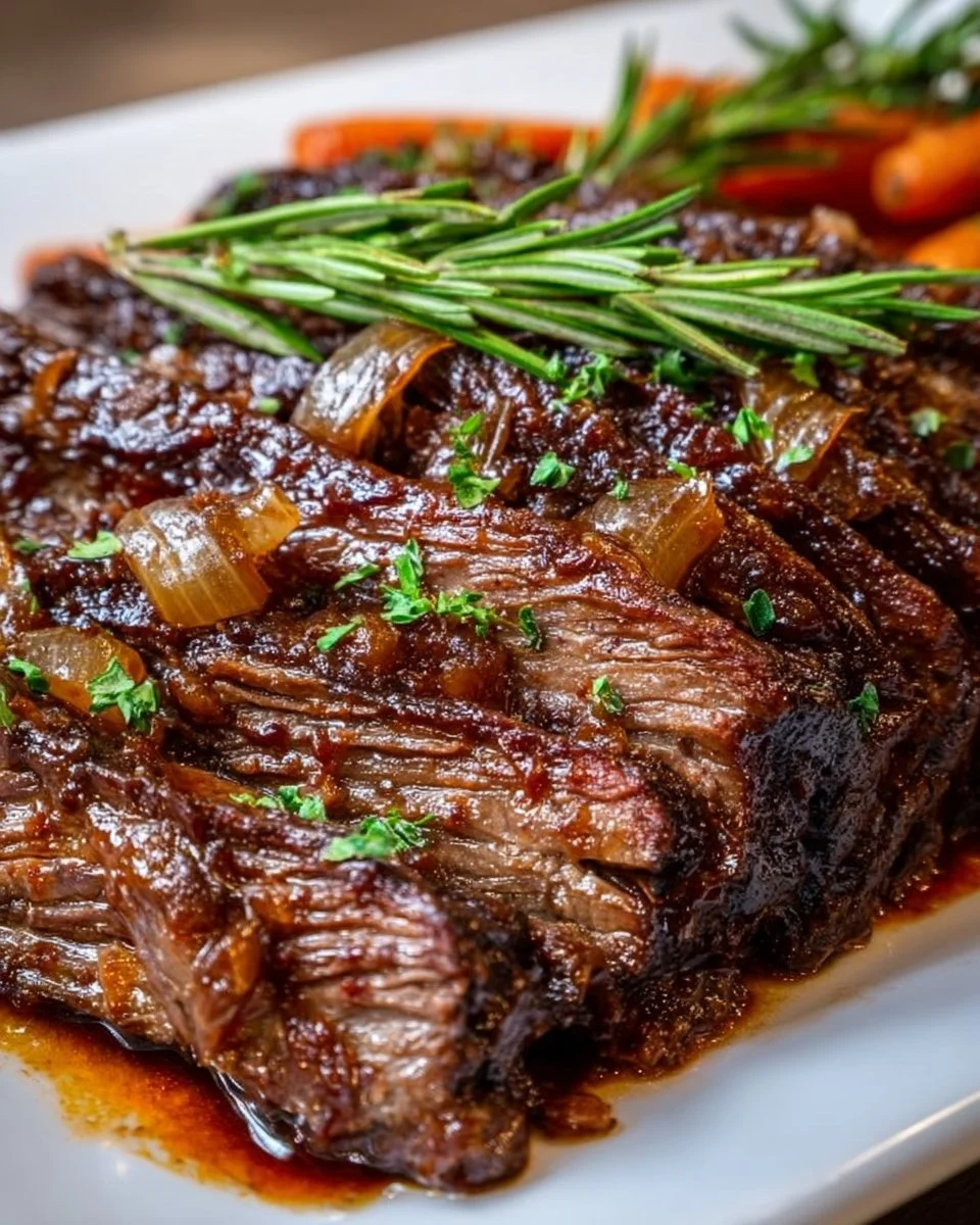 Tender Braised Beef Brisket