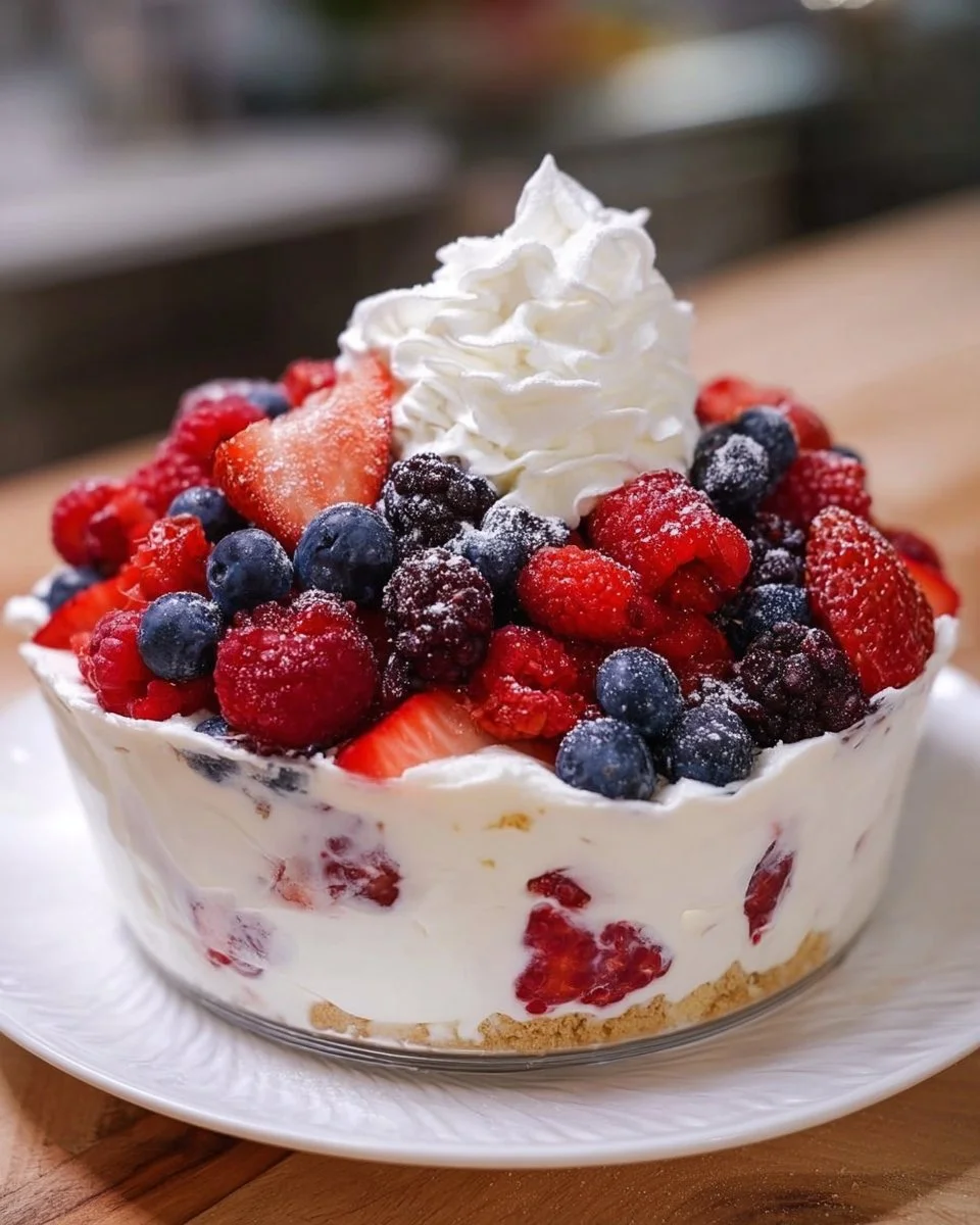 Berry Cheesecake Salad