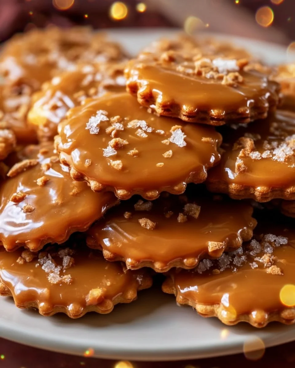 Caramel Peanut Ritz Crackers