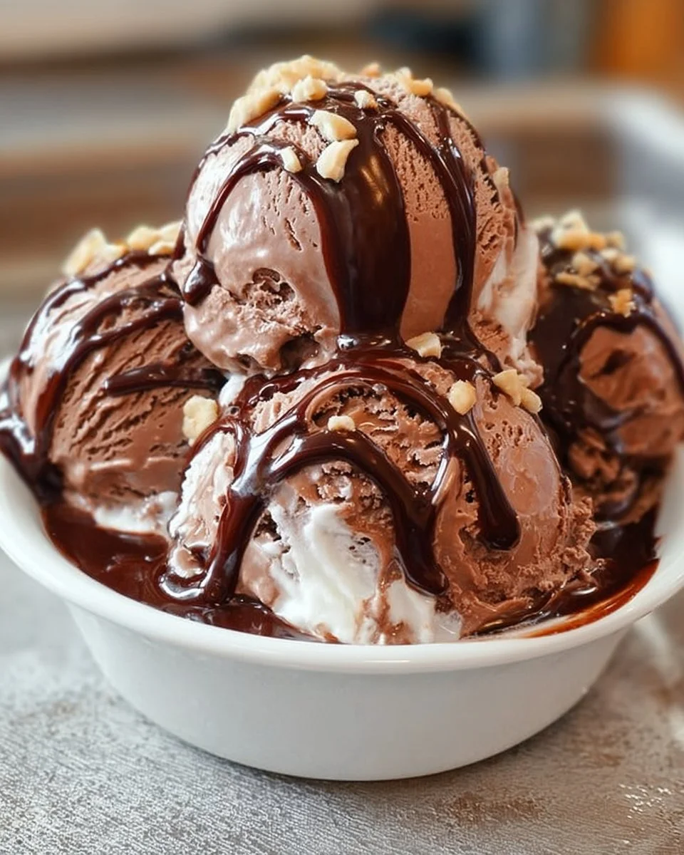 Chocolate Nutella Ice Cream