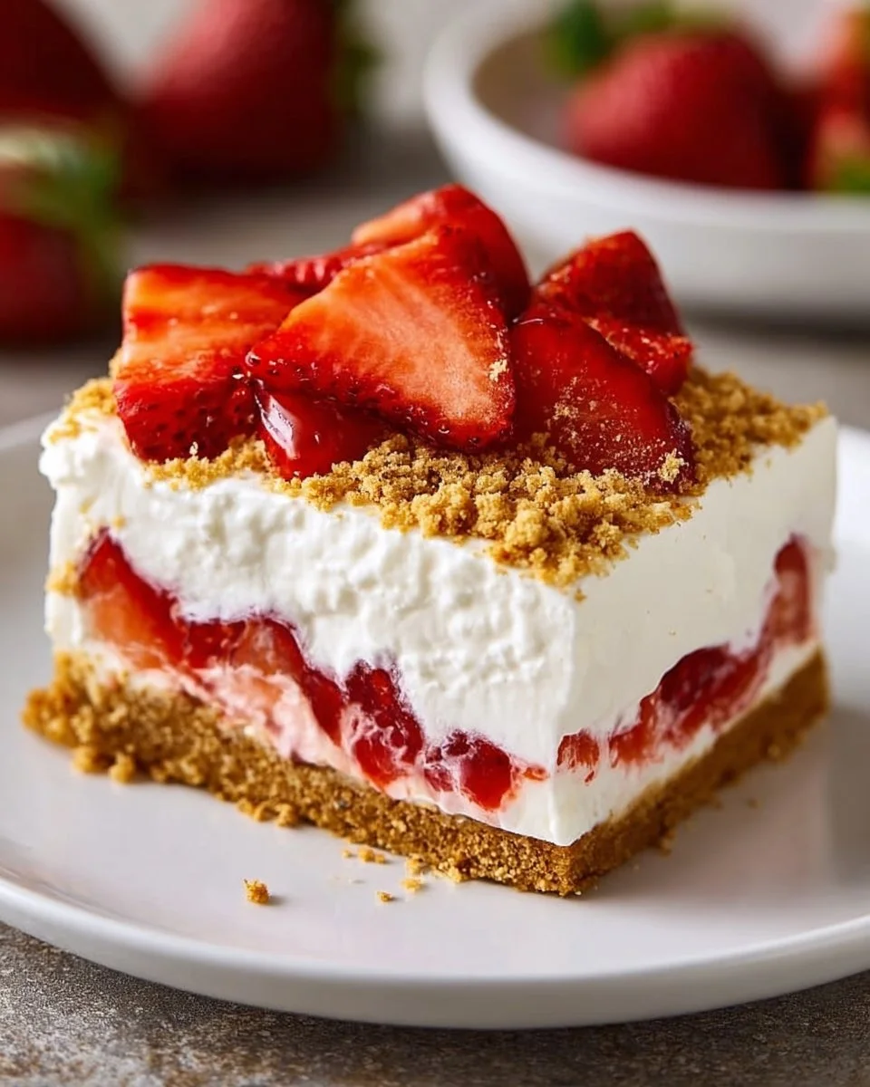 Easy Spring Strawberry Dessert with a Vanilla Twist