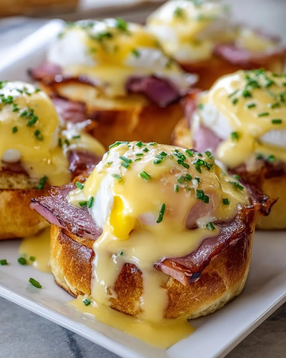 Eggs Benedict Breakfast Rolls