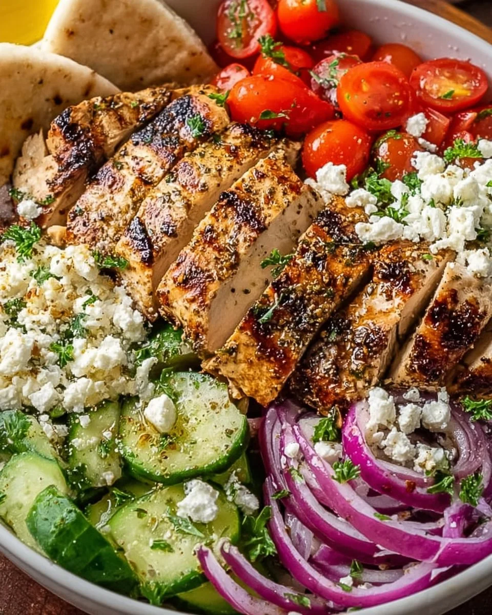 Greek Chicken Bowl