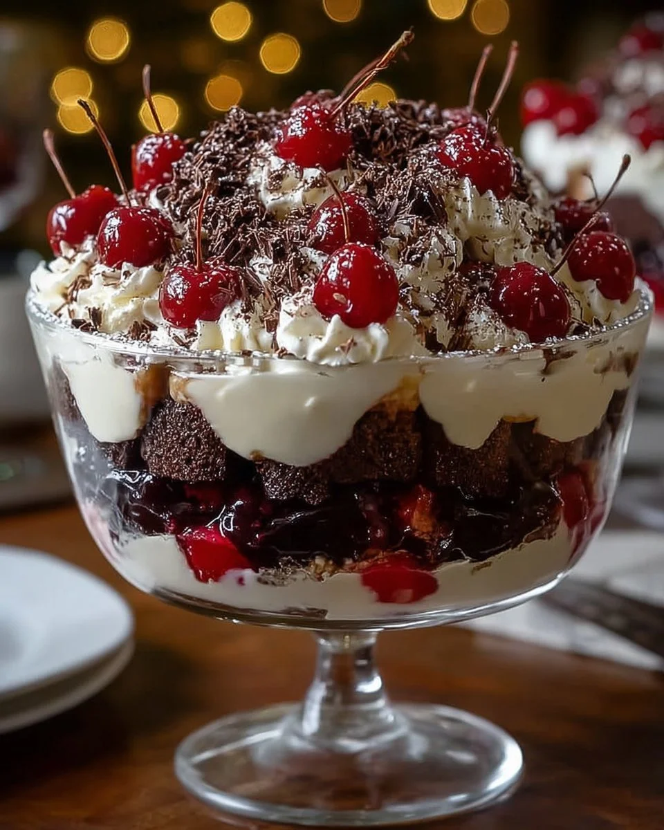 Indulgent Black Forest Trifle for a Magical Dessert Treat