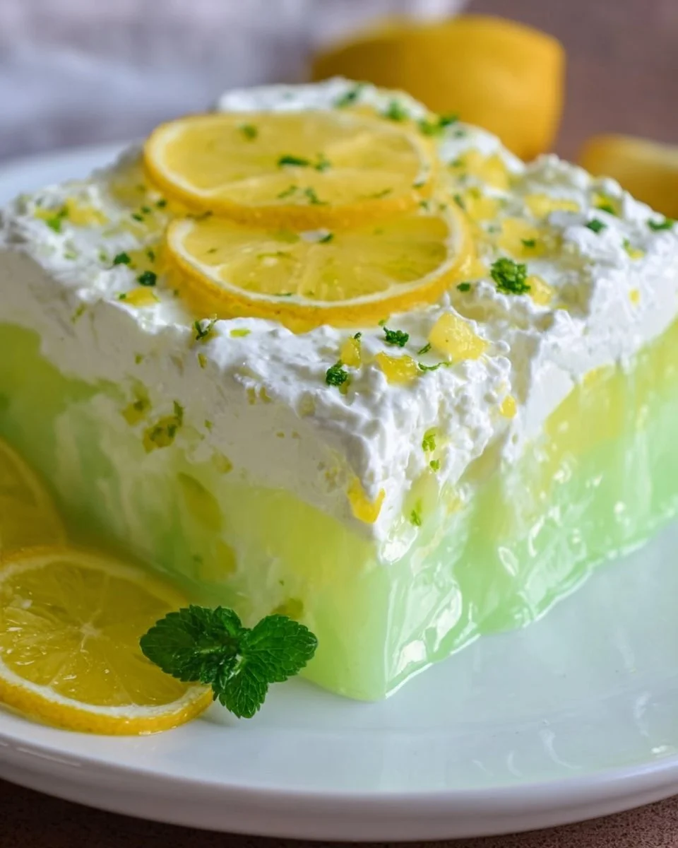 Lemon Lime Jello Salad