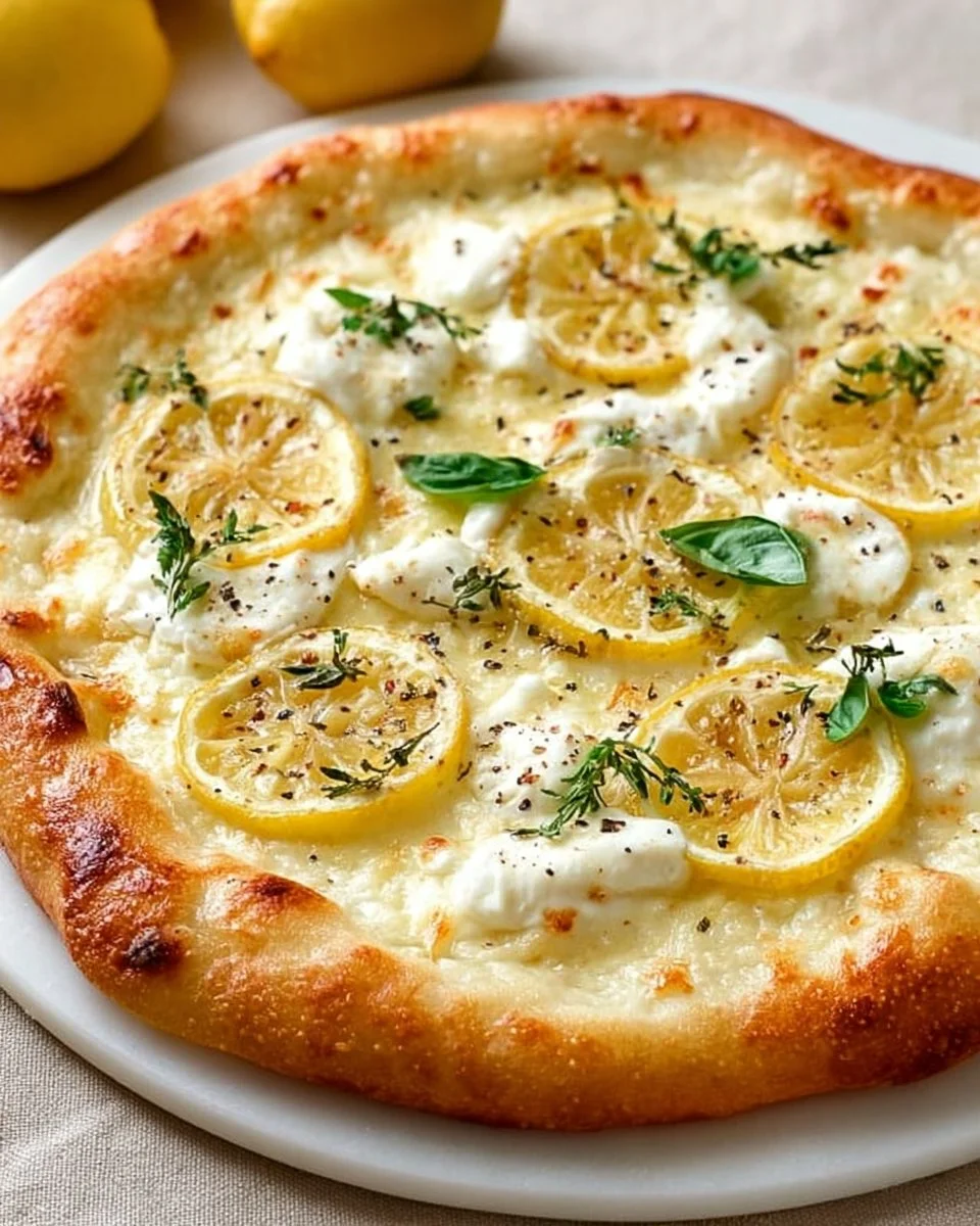 Lemon Pizza