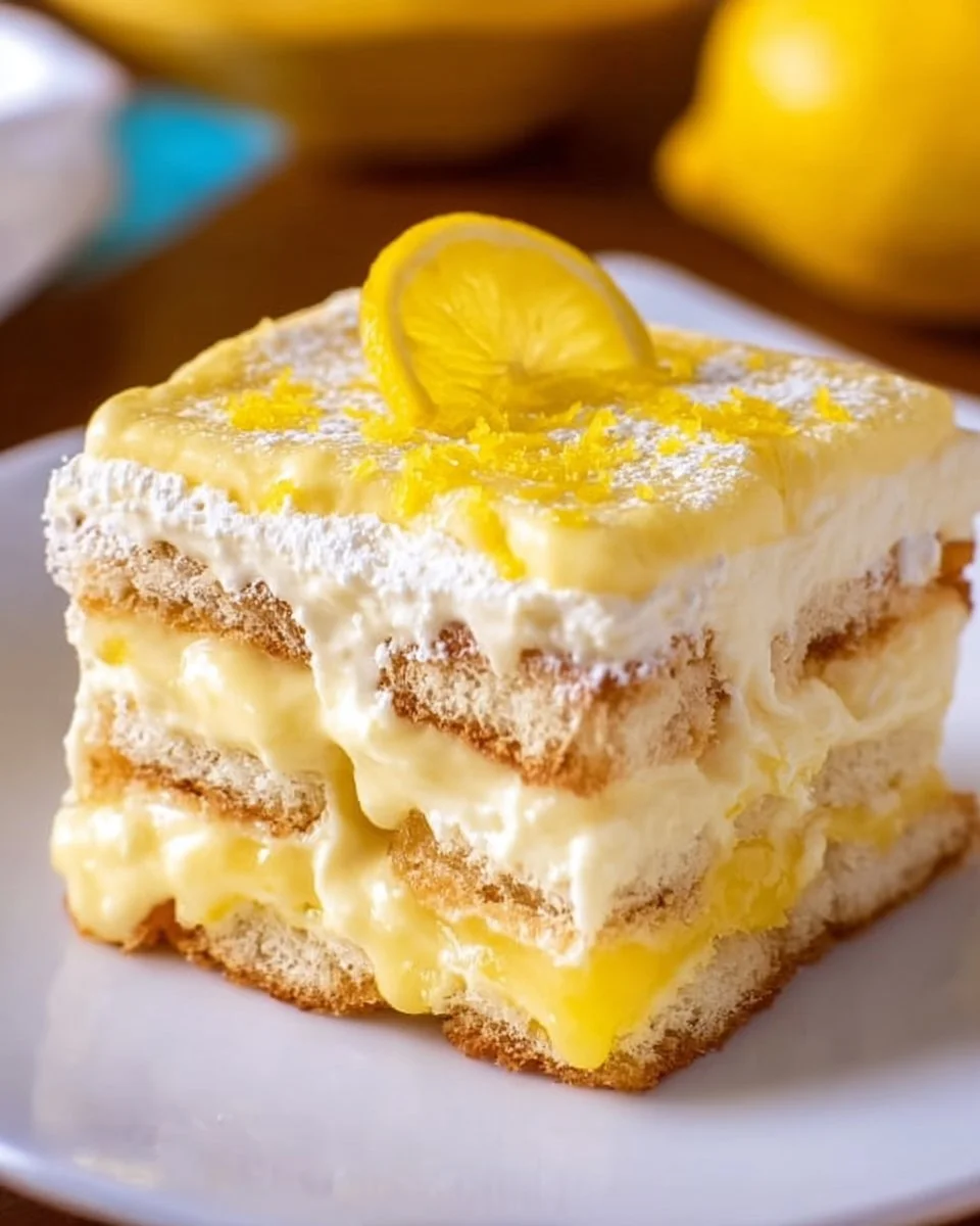 Lemon Tiramisu