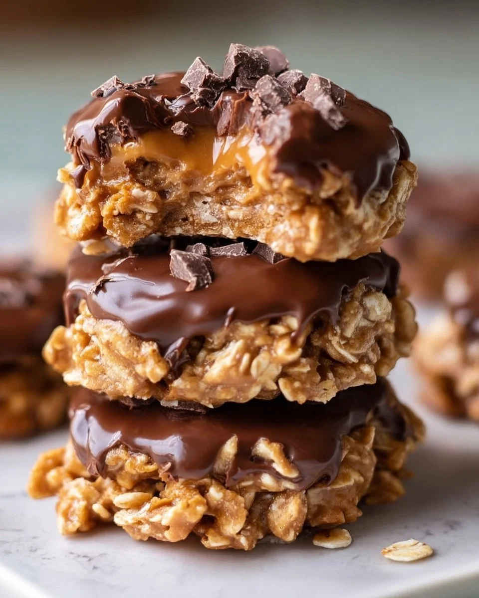 No Bake Peanut Butter Cookies