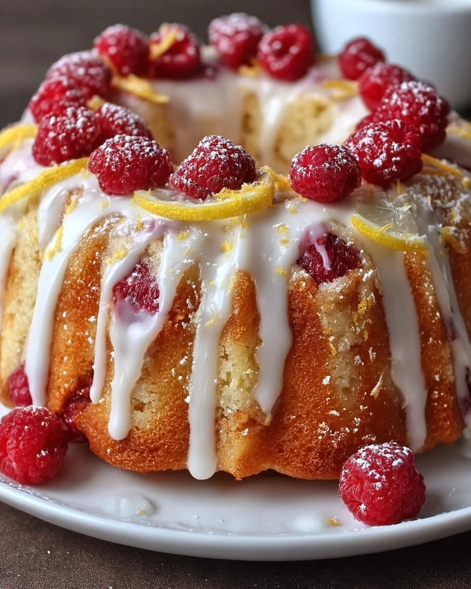 Perfect Copycat Nothing Bundt Cake Lemon Raspberry Recipe for Mother’s Day Treats
