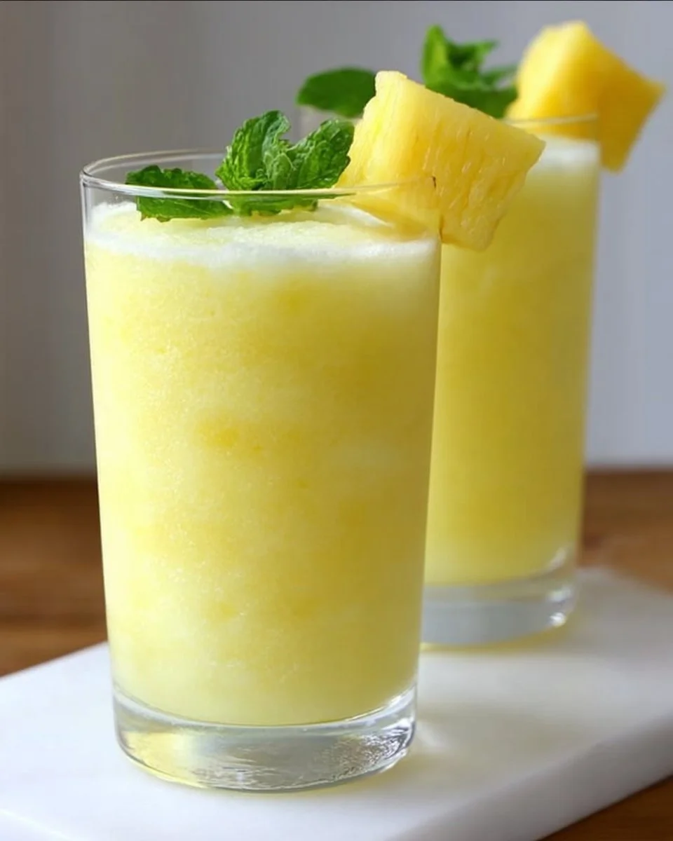 Pineapple Rum Slush