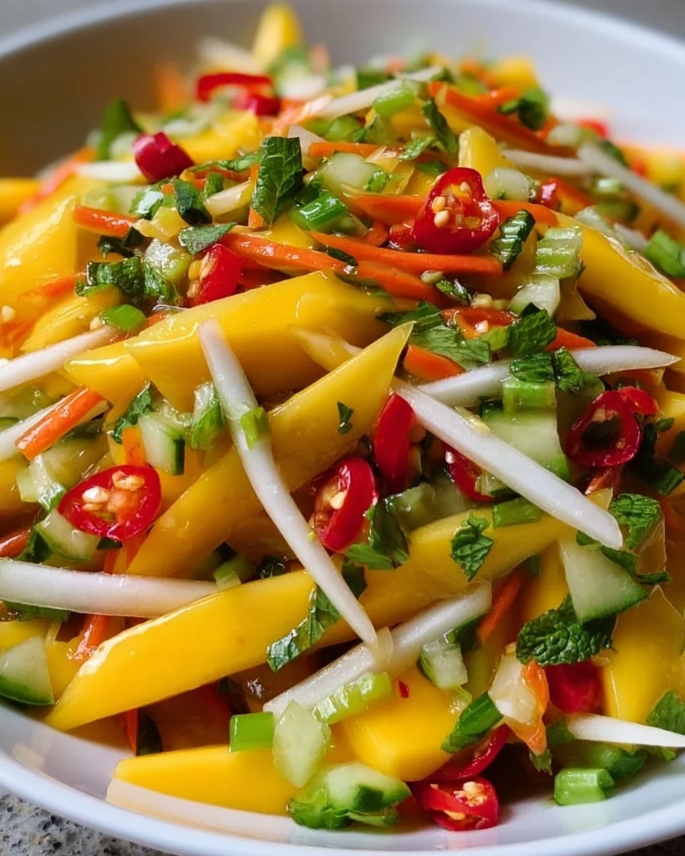 Simple Thai Mango Salad