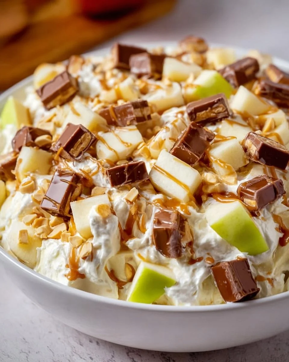 Snickers Salad with Apples
