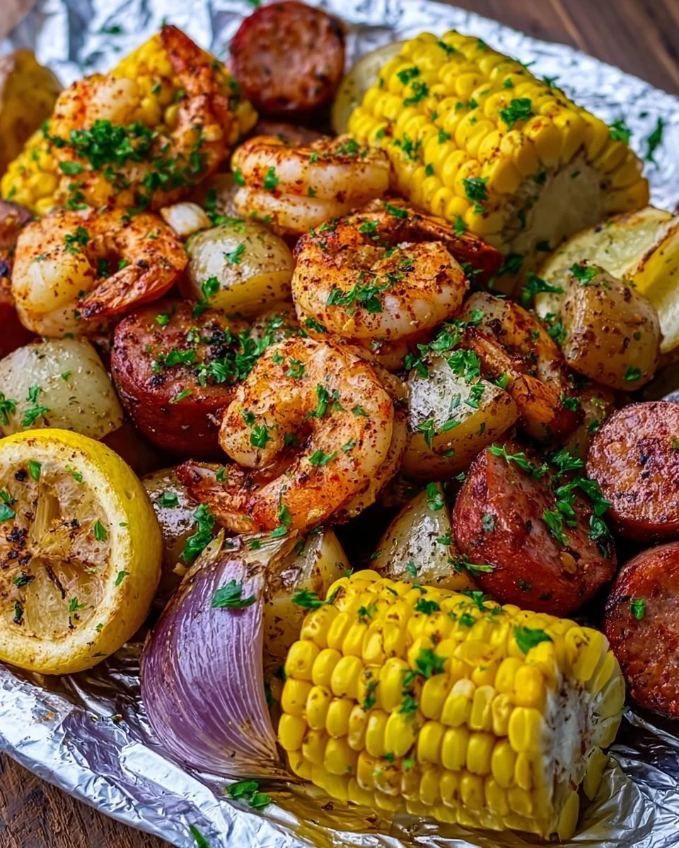 Spicy Grilled Shrimp in Foil – moanaskitchen