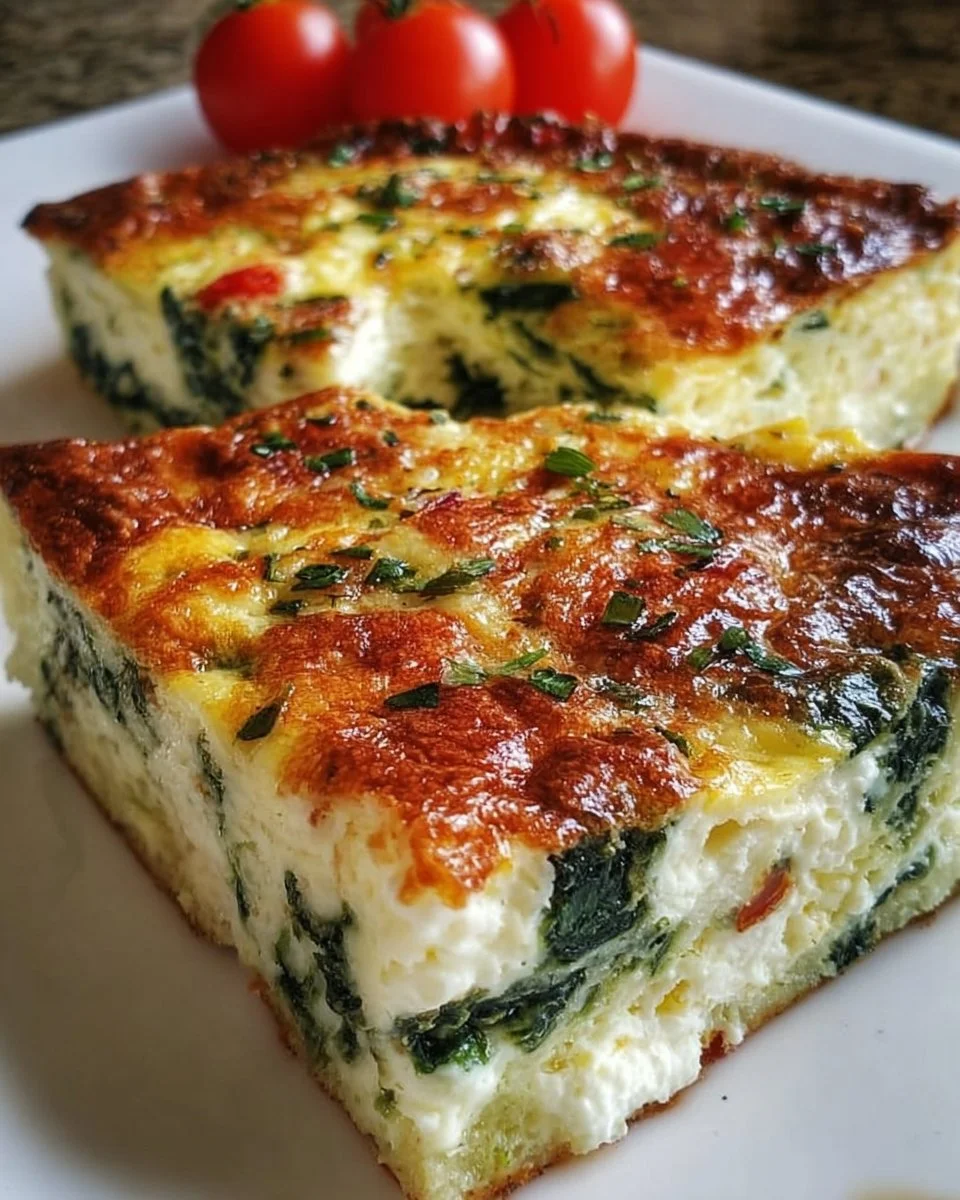 Spinach Ricotta Brunch Bake