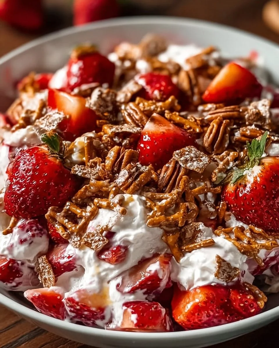 Strawberry Crackle Salad: A Refreshing Summer Delight