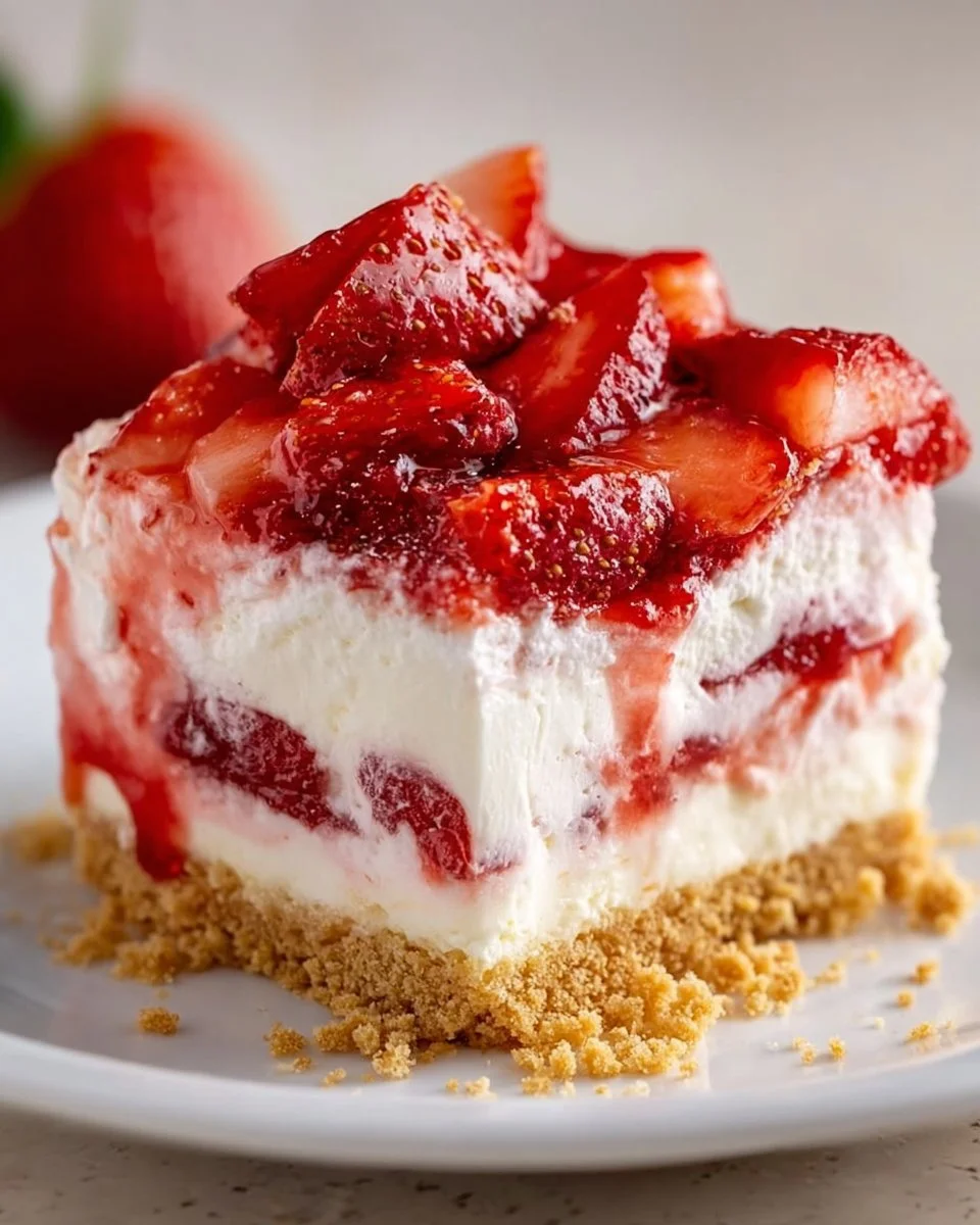 Strawberry Cream Dessert