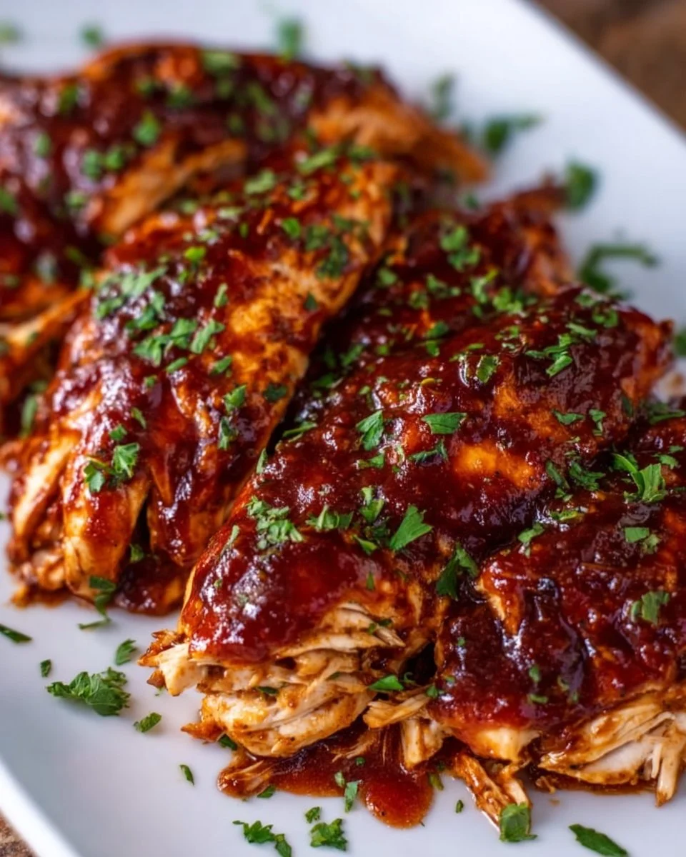 Sweet Baby Ray’s Crockpot Chicken
