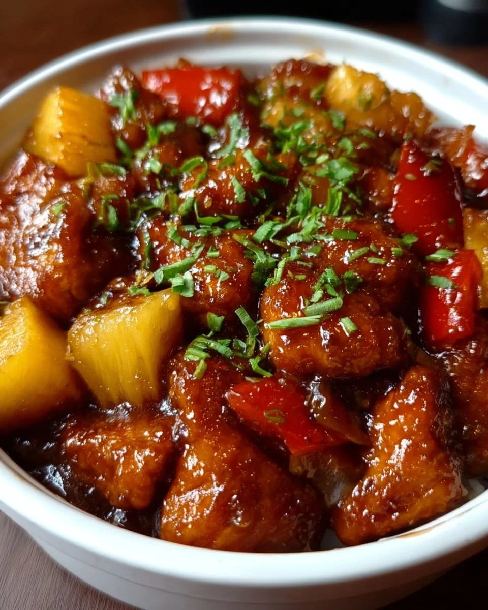 Sweet Hawaiian Crockpot Chicken