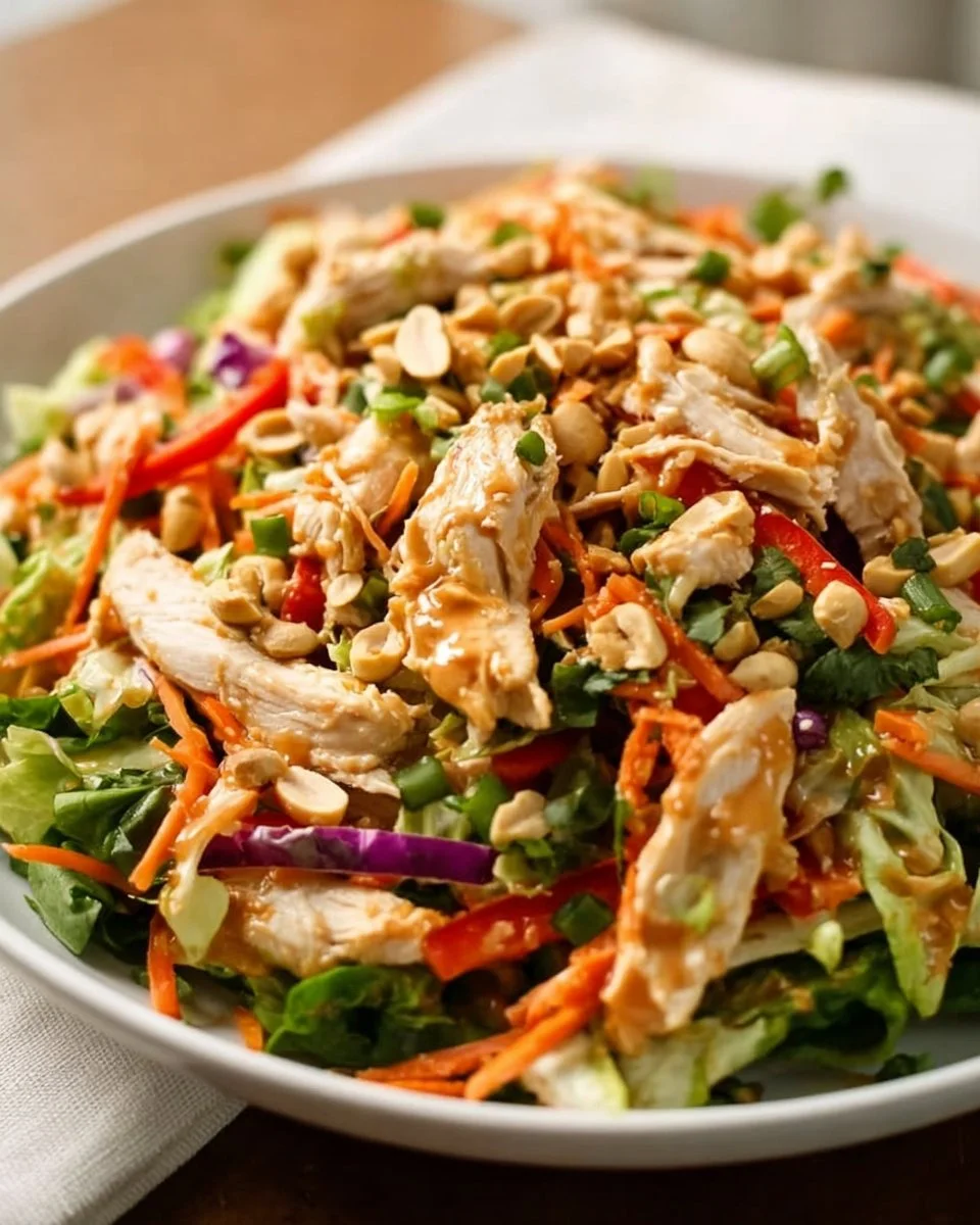 Thai Peanut Chicken Salad
