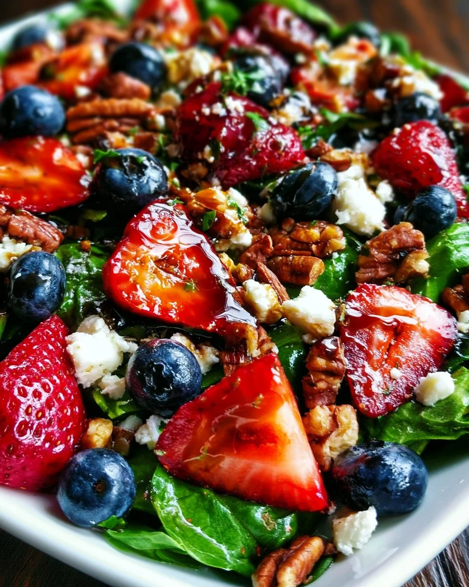 30-Minute Strawberry Spinach Salad