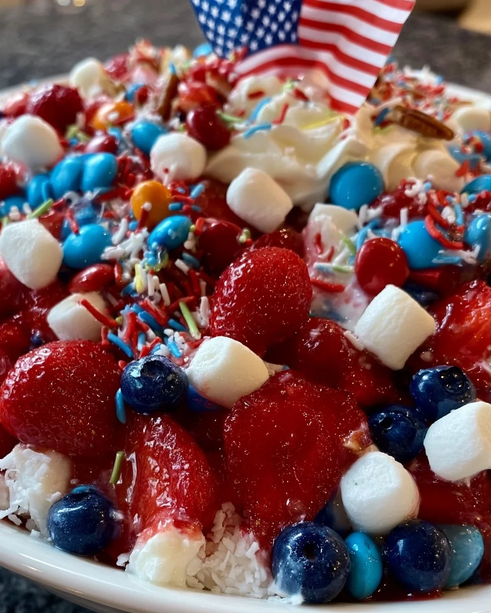 4th of July Candy Salad
