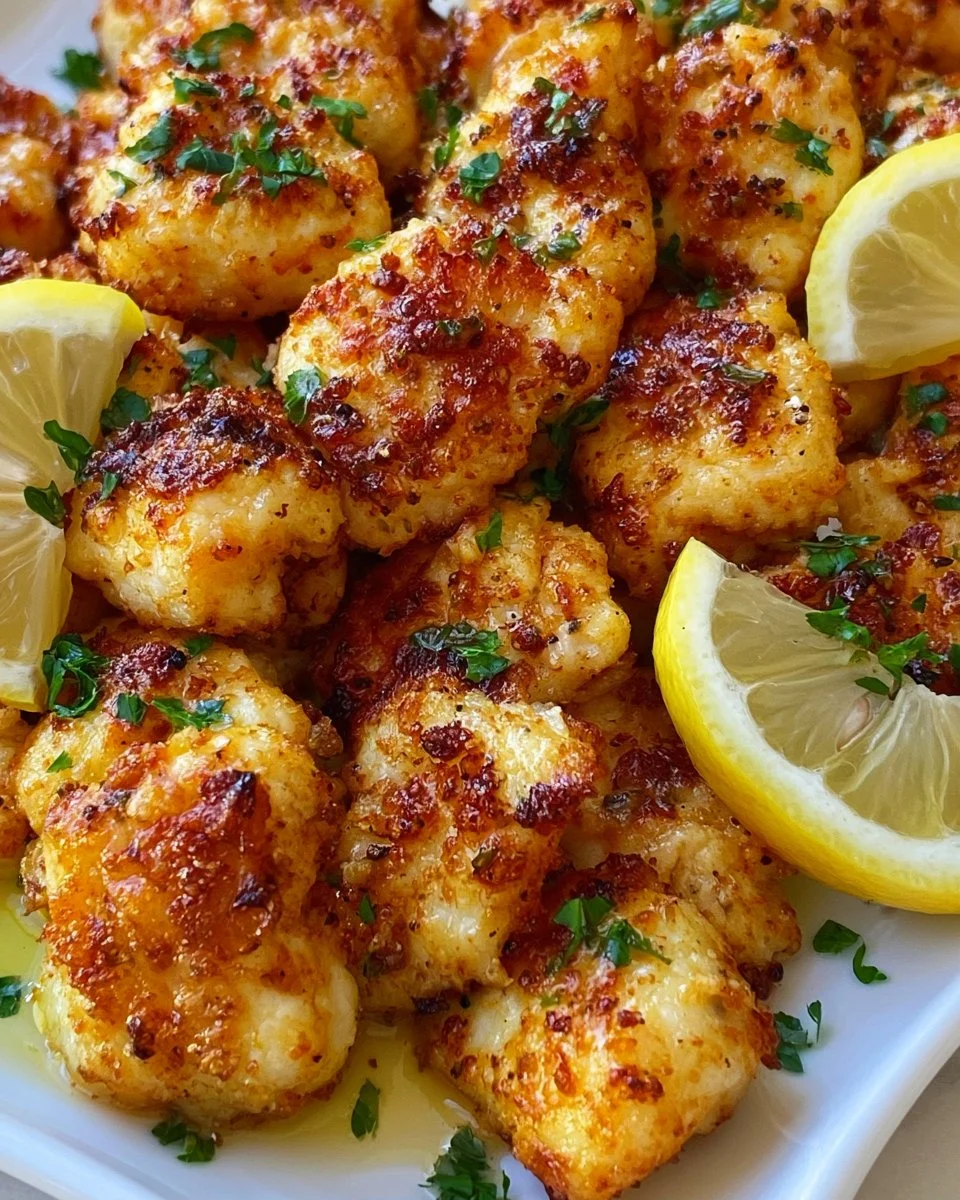 Air Fryer Lemon Chicken Bites