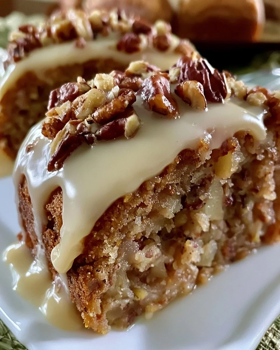Apple Pecan Cake