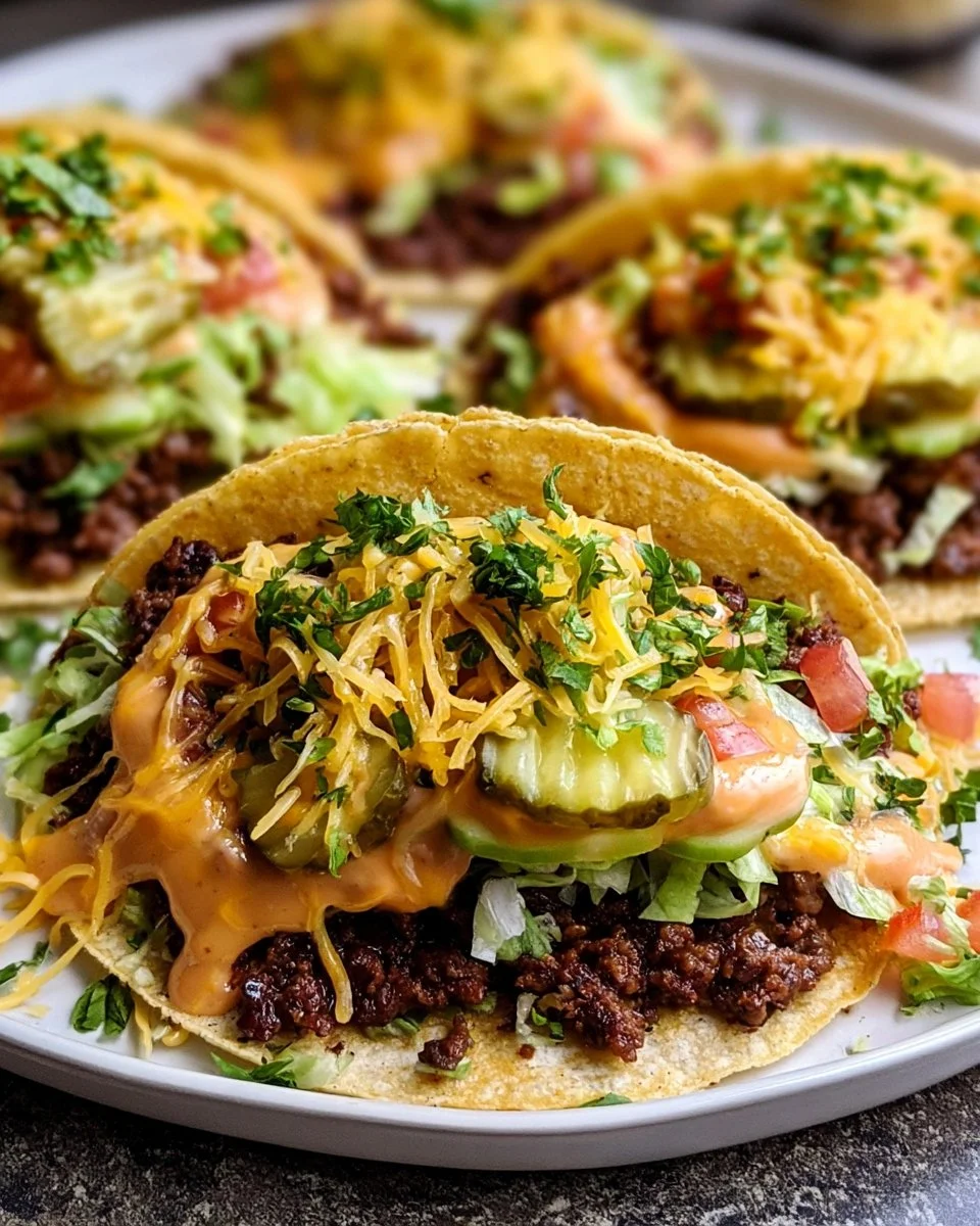Big Mac Tacos