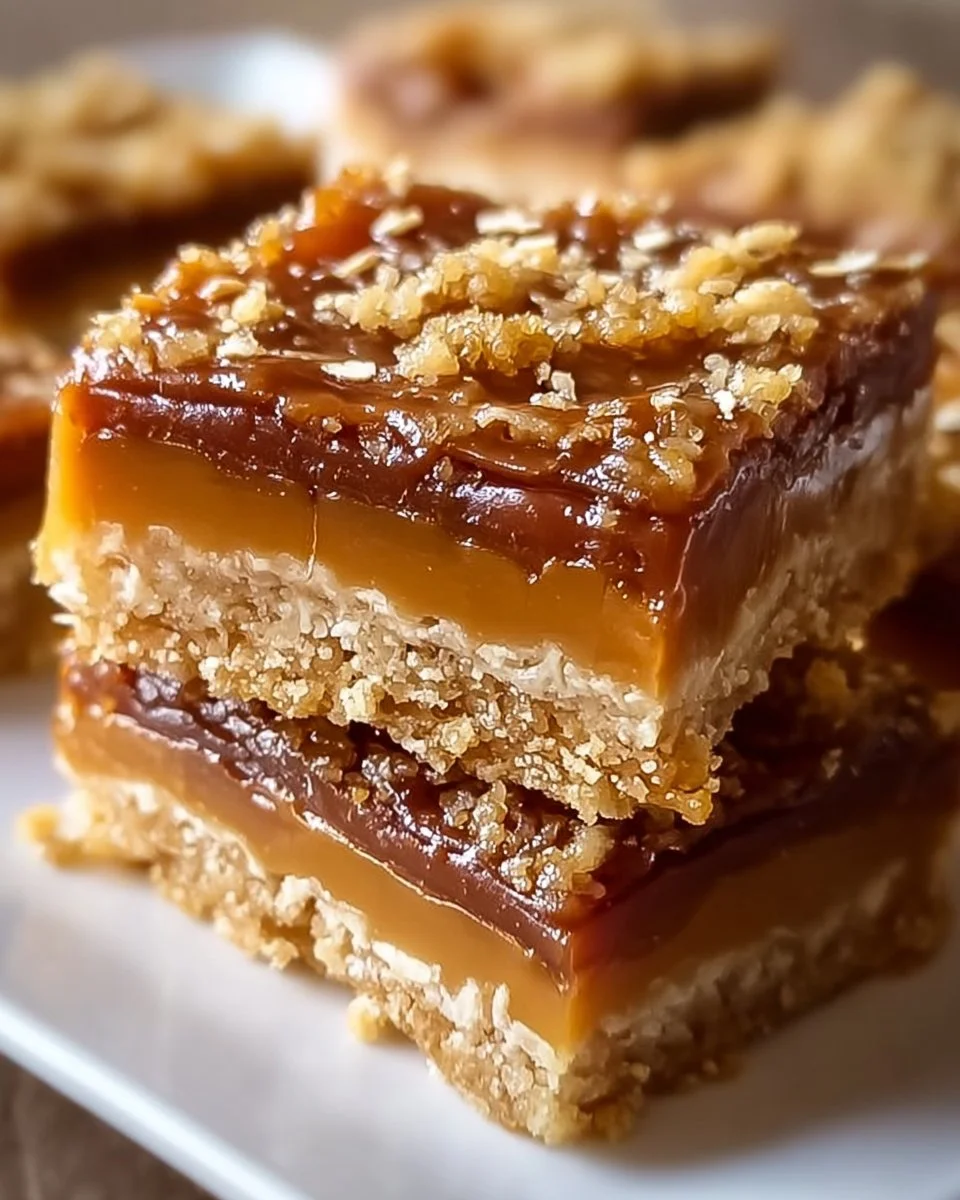 Caramel Crush Bars